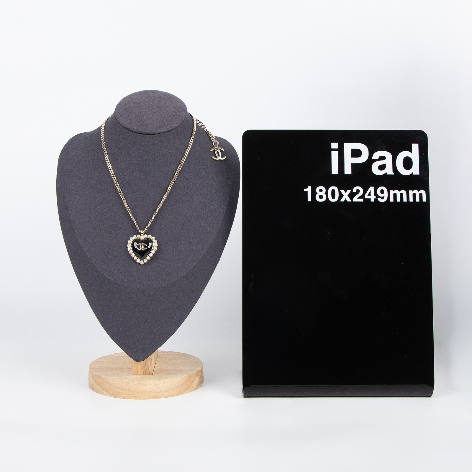 香奈兒 CHANEL 愛心 珍珠 雙C 項鍊 黑色 B25B 黑愛心珍珠項鍊 原廠盒子