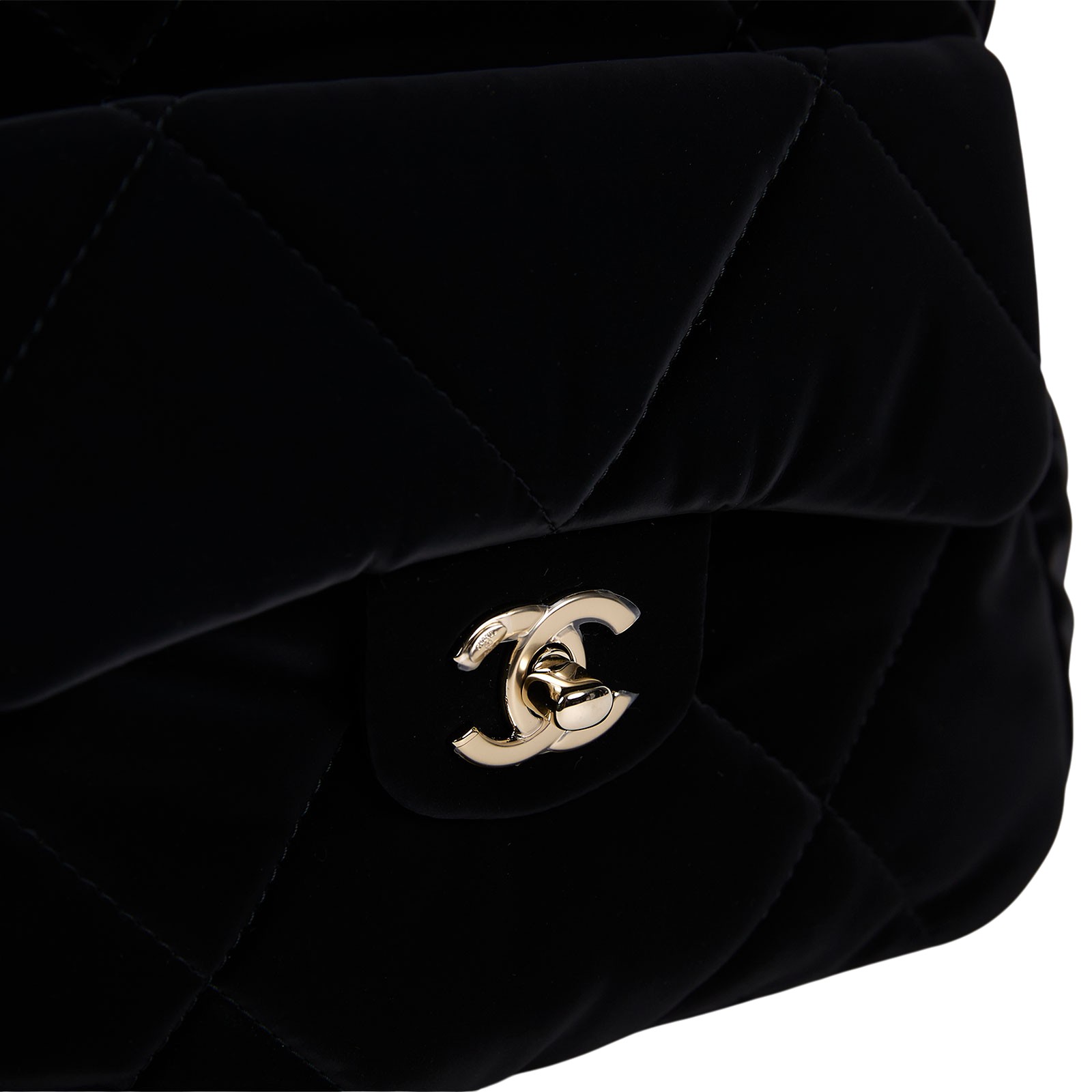 香奈兒 CHANEL 25N Coconneige 滑雪系列 後背包 雙肩包 絲絨 黑色 AS5679 晶片款 滑雪系列後背包 防塵袋/原廠盒子