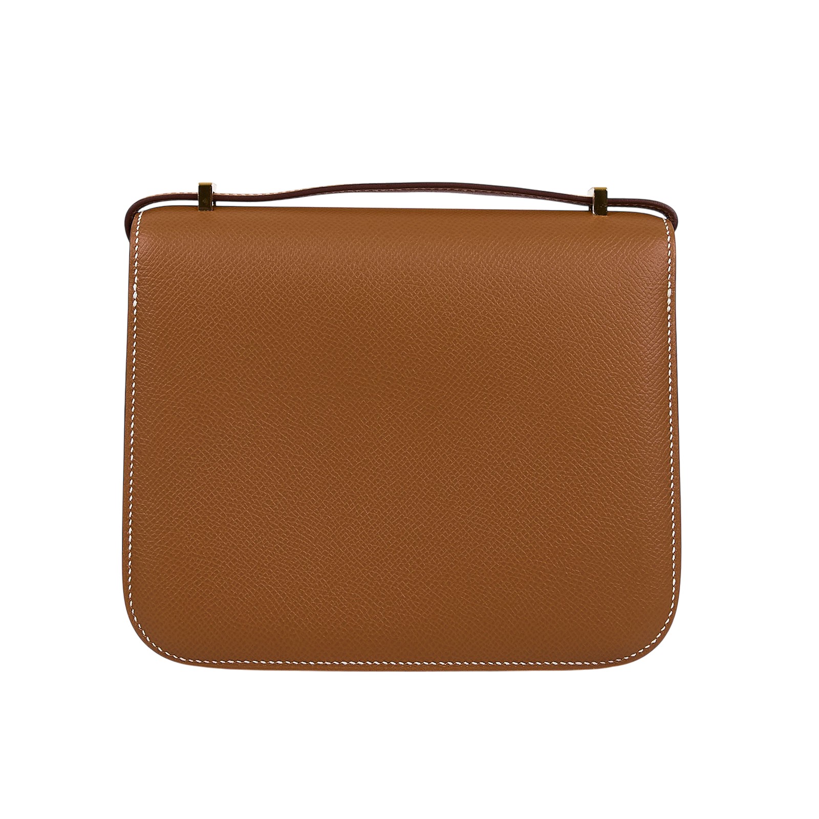 愛馬仕 Hermes Constance Bag 康康包 MIni 18 金色五金 金棕色 H056347CC37 Z刻  防塵袋/原廠盒子/購買證明