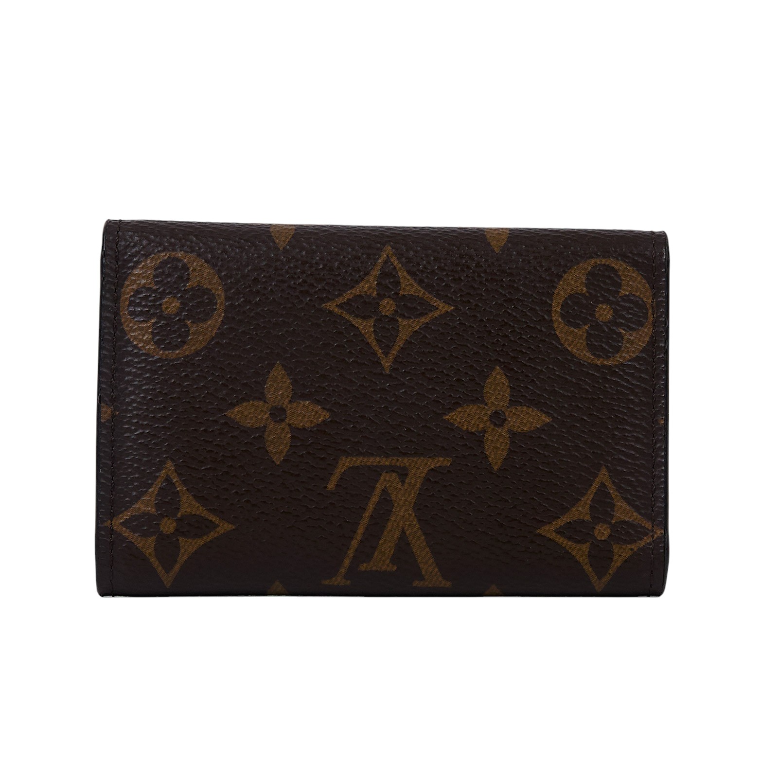 路易威登 LOUIS VUITTON 6 匙鑰匙包 經典帆布 M62630 棕原花鑰匙包 防塵袋/原廠盒子