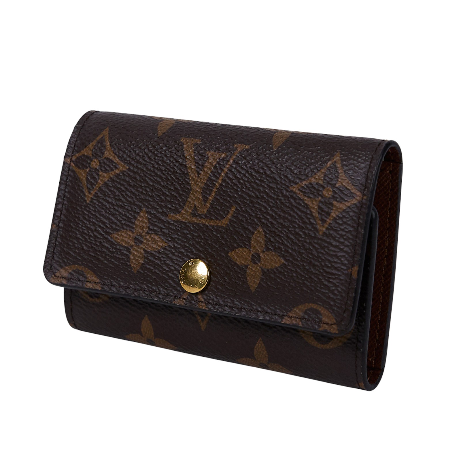 路易威登 LOUIS VUITTON 6 匙鑰匙包 經典帆布 M62630 棕原花鑰匙包 防塵袋/原廠盒子