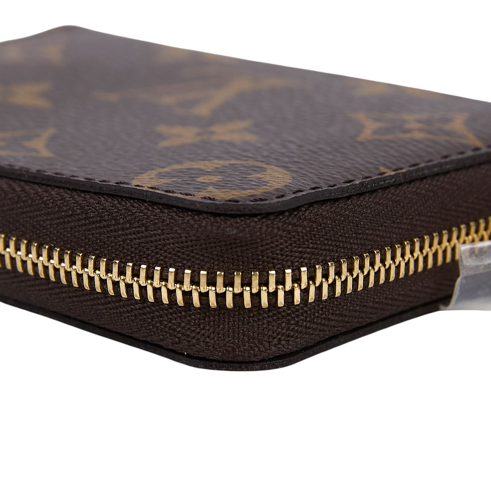 路易威登 LOUIS VUITTON 拉鏈零錢包 經典帆布 M60067 晶片款 原花零錢包 防塵袋/原廠盒子