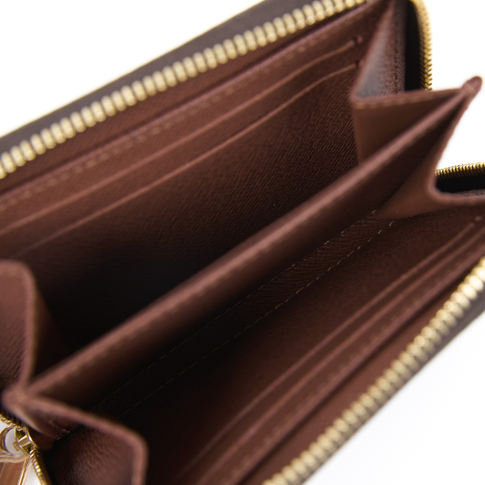 路易威登 LOUIS VUITTON 拉鏈零錢包 經典帆布 M60067 晶片款 原花零錢包 防塵袋/原廠盒子