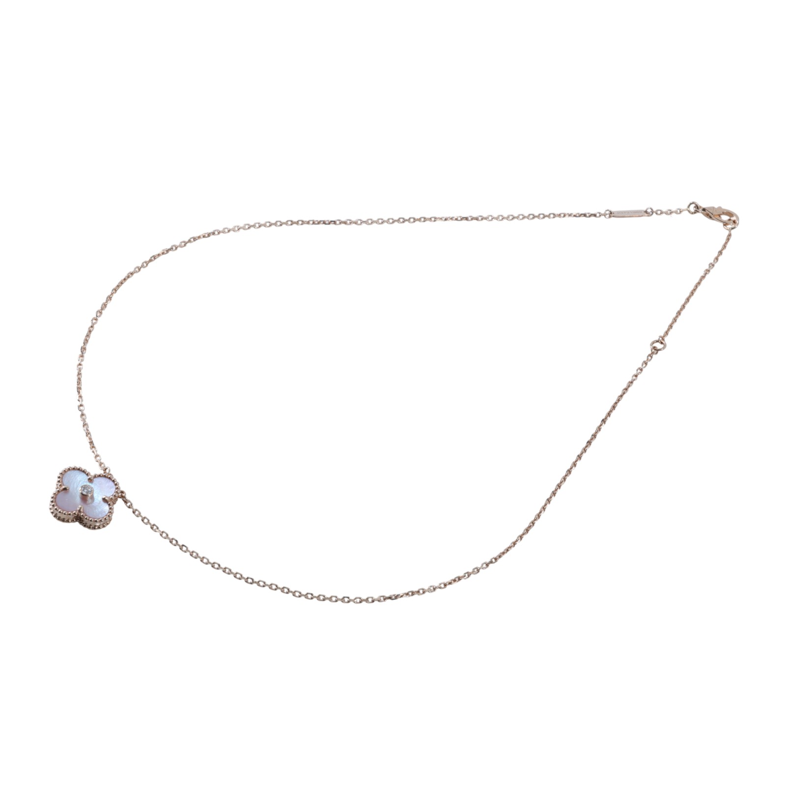 梵克雅寶 Van Cleef & Arpels Vintage Alhambra 吊墜 2025 Holiday VCARPMOP00  原廠盒子2/防塵袋/保書