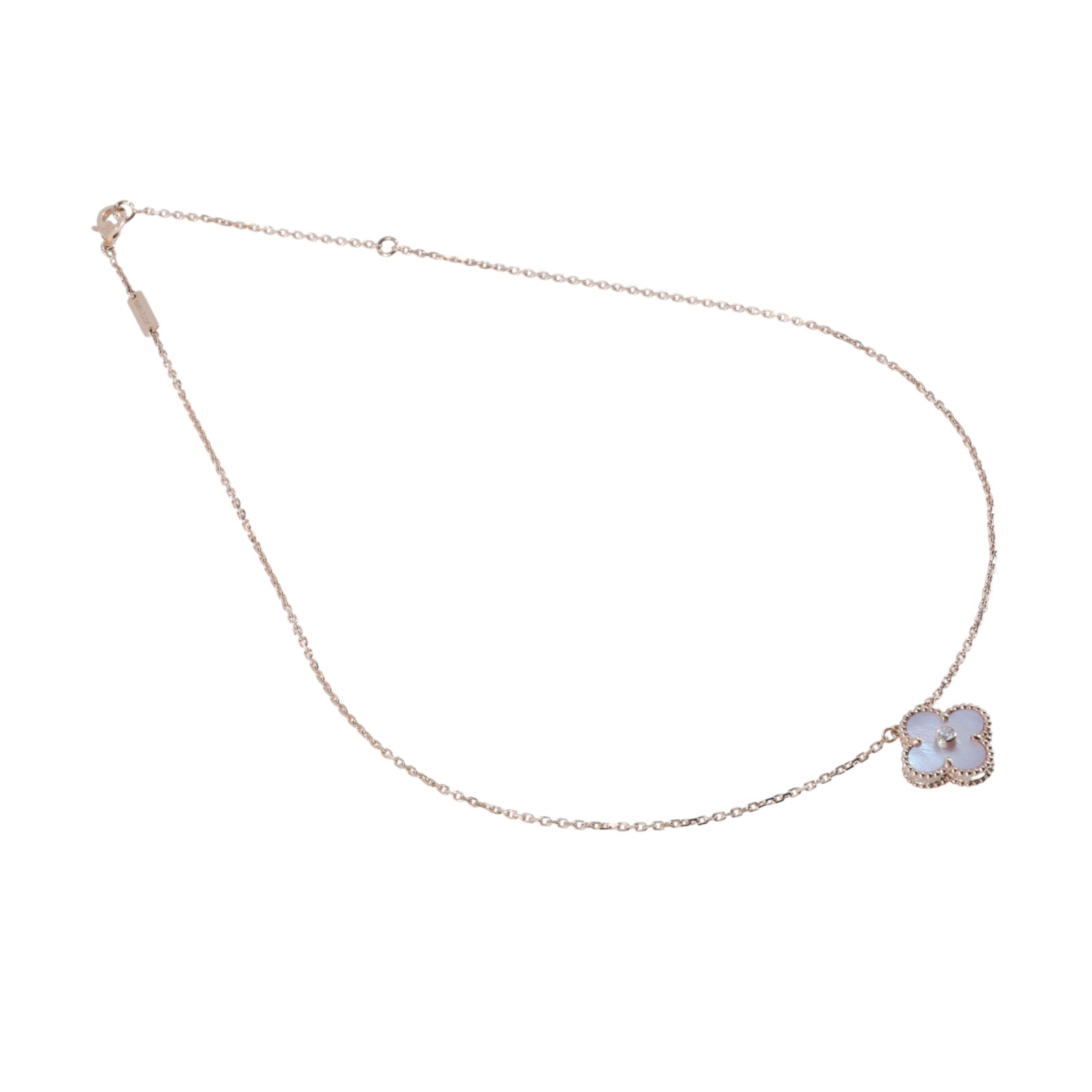 梵克雅寶 Van Cleef & Arpels Vintage Alhambra 吊墜 2025 Holiday VCARPMOP00  原廠盒子2/防塵袋/保書