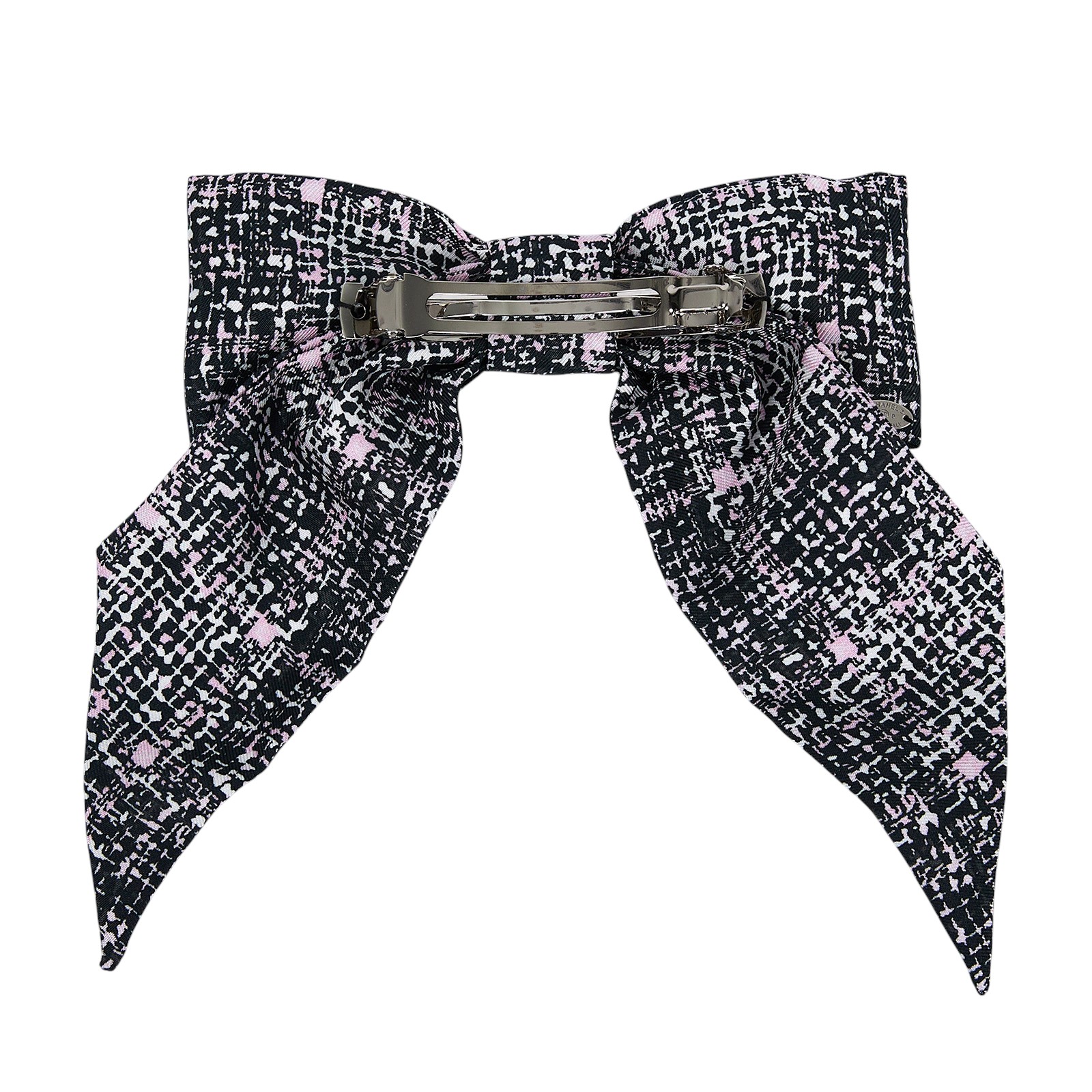 香奈兒 CHANEL CC 蝴蝶結 髮夾 AAB346 AAB346 黑蝴蝶結髮夾 原廠盒子