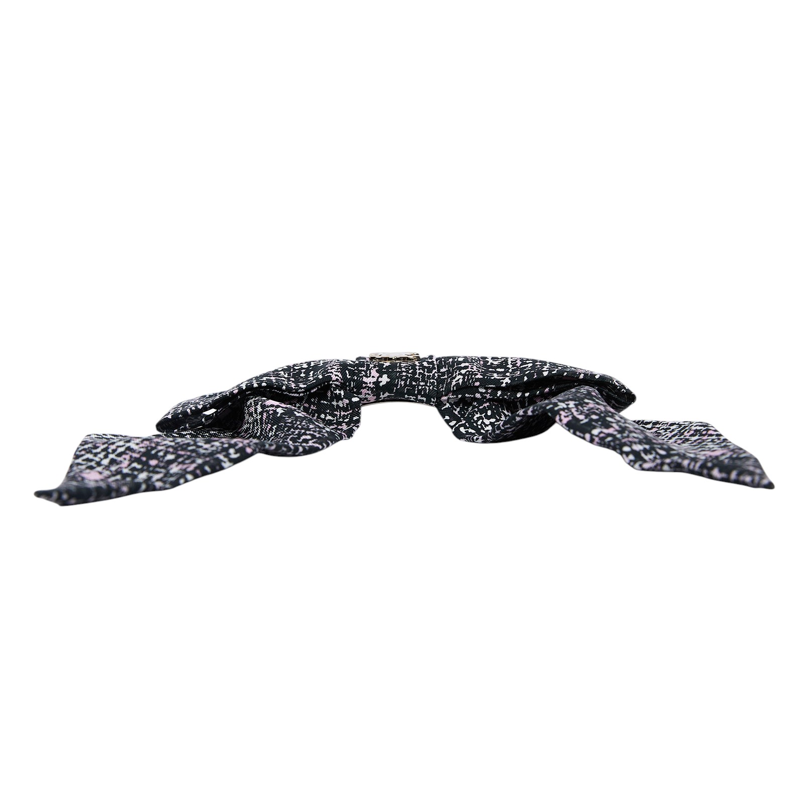 香奈兒 CHANEL CC 蝴蝶結 髮夾 AAB346 AAB346 黑蝴蝶結髮夾 原廠盒子