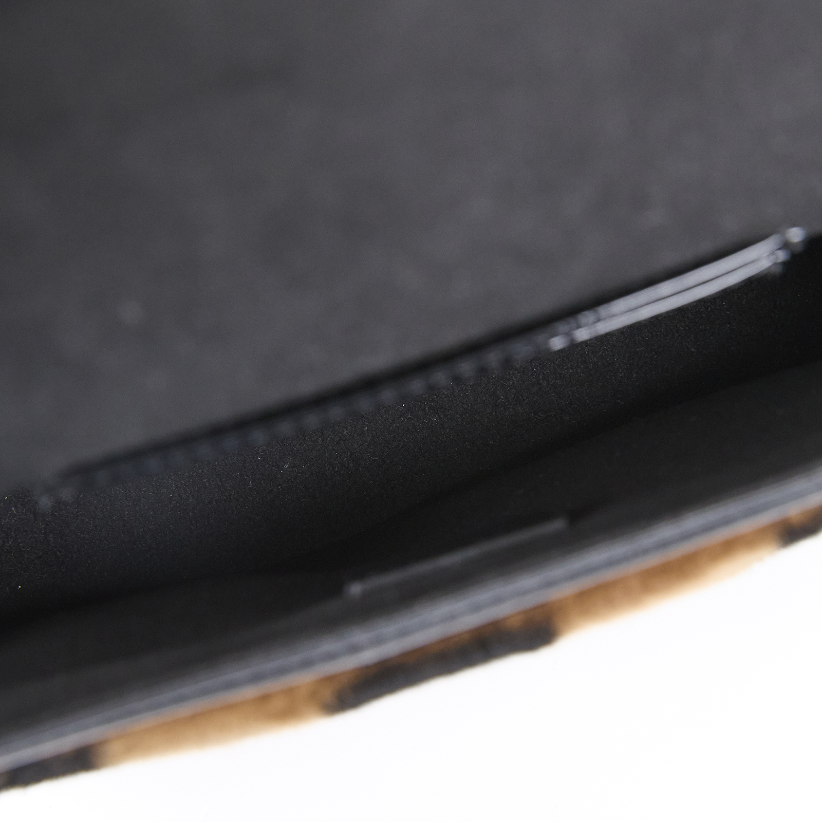 芬迪 FENDI 迷你 Baguette 8BS017A9Y2 毛毛條紋MINI法棍 原廠盒子/防塵袋/保證卡