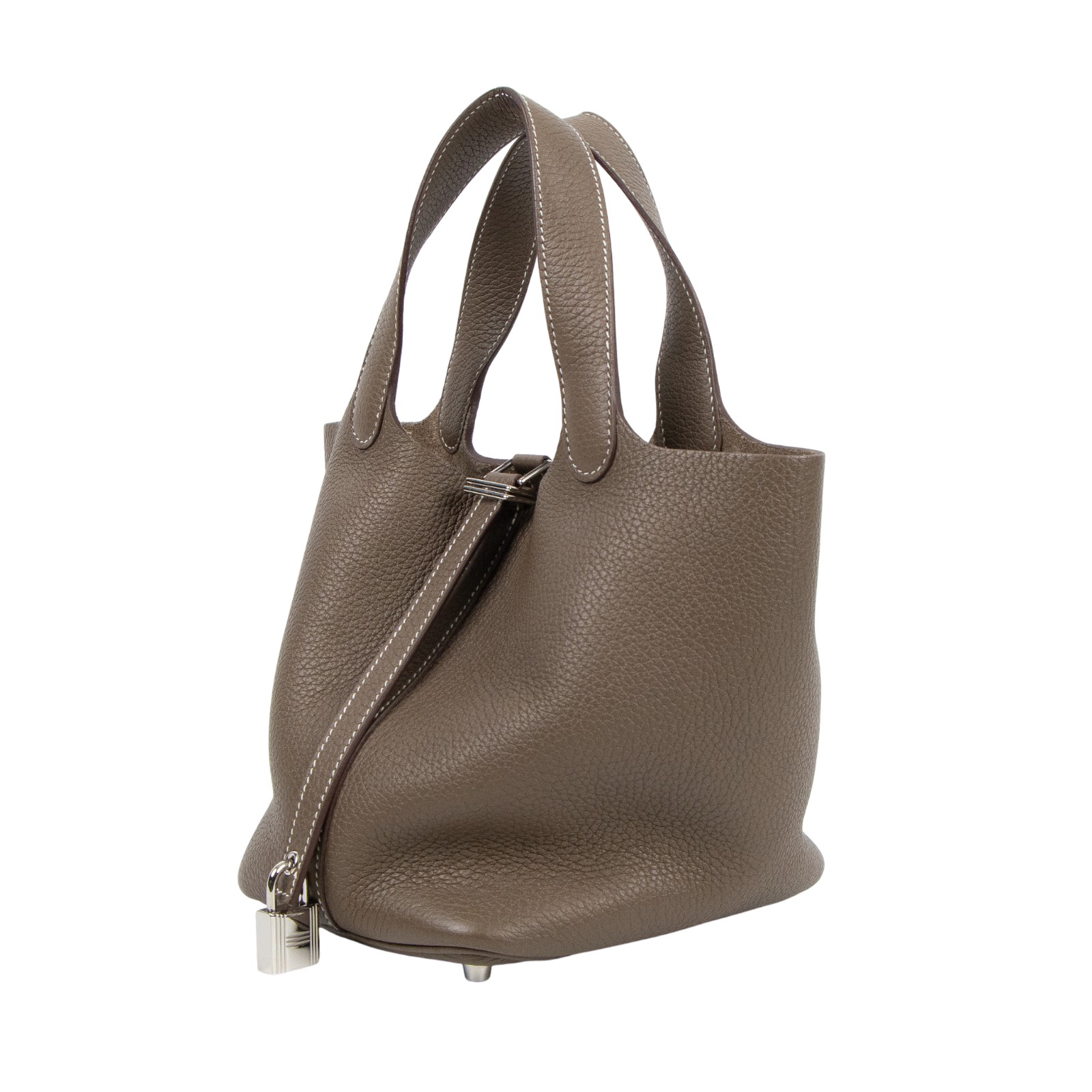 愛馬仕 Hermes Picotin Lock 18 菜籃子包 PT18 /Z刻 大象灰Picotin 18 原廠盒子/防塵袋/鎖組