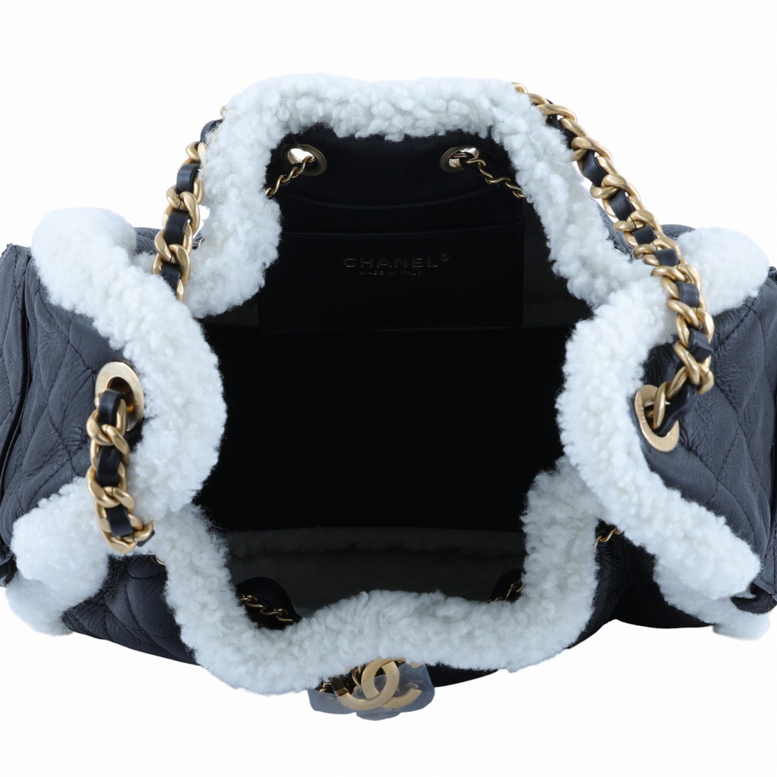 香奈兒 CHANEL 25 小型包 AS5293 B22310 晶片款 黑毛邊25包  小號 防塵袋/購買證明影本