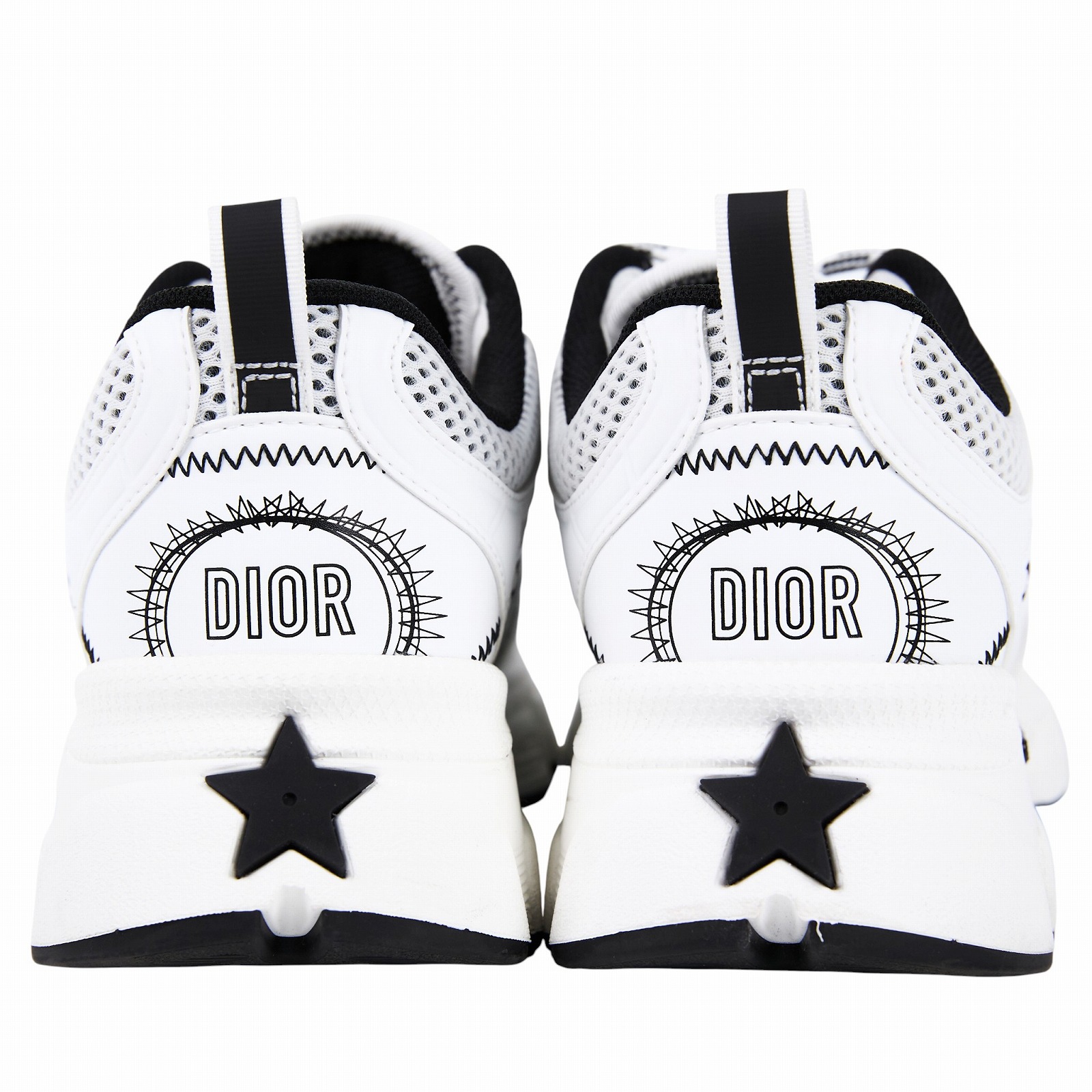 迪奧 CHRISTIAN DIOR Chrono 運動鞋 KCK414TRM_39 白CD運動鞋 #39 防塵袋/原廠盒子/鞋帶