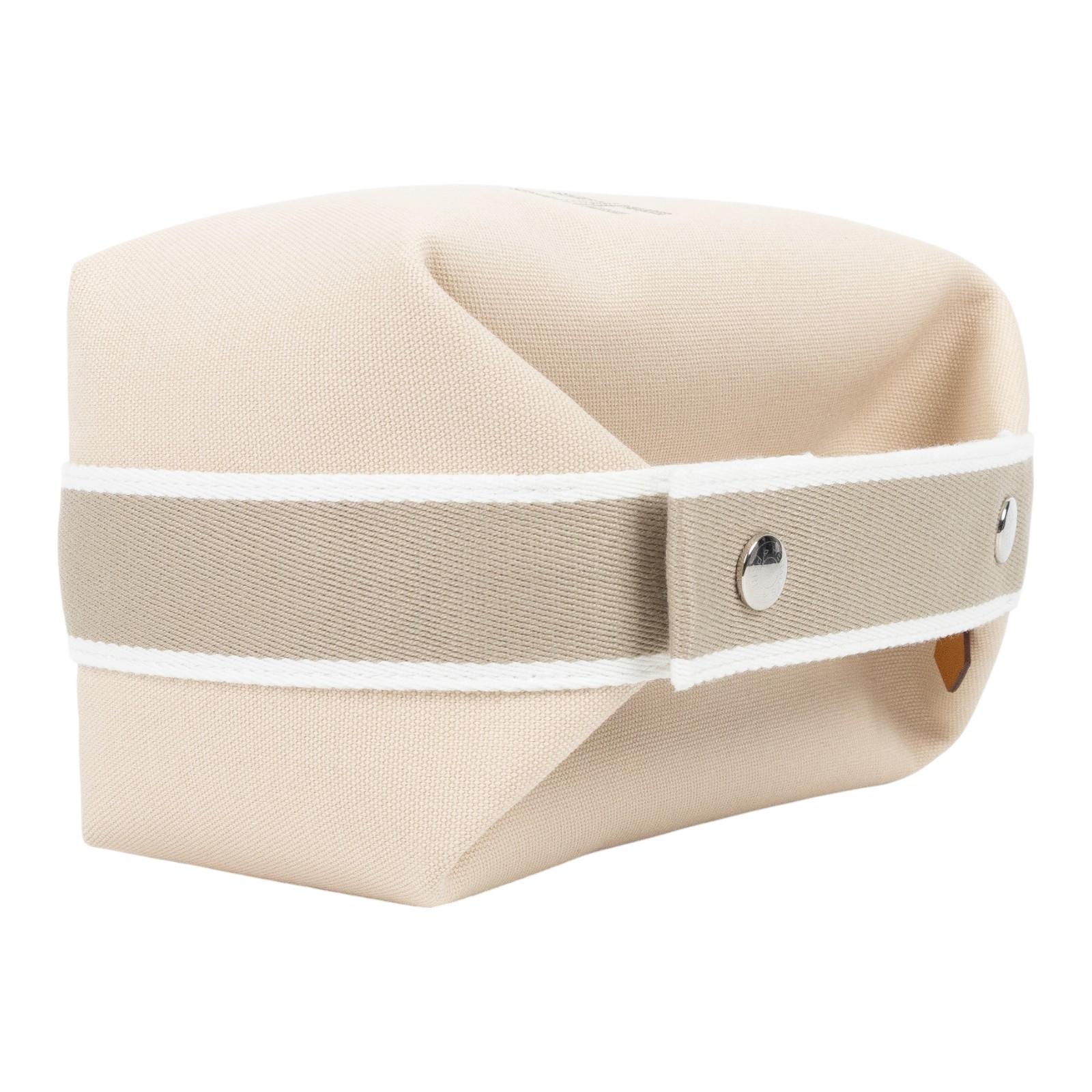 愛馬仕 Hermes Bride a Brac 小型 盥洗包 手提包 天然色 H104222Mv01 H104222M  購買證明