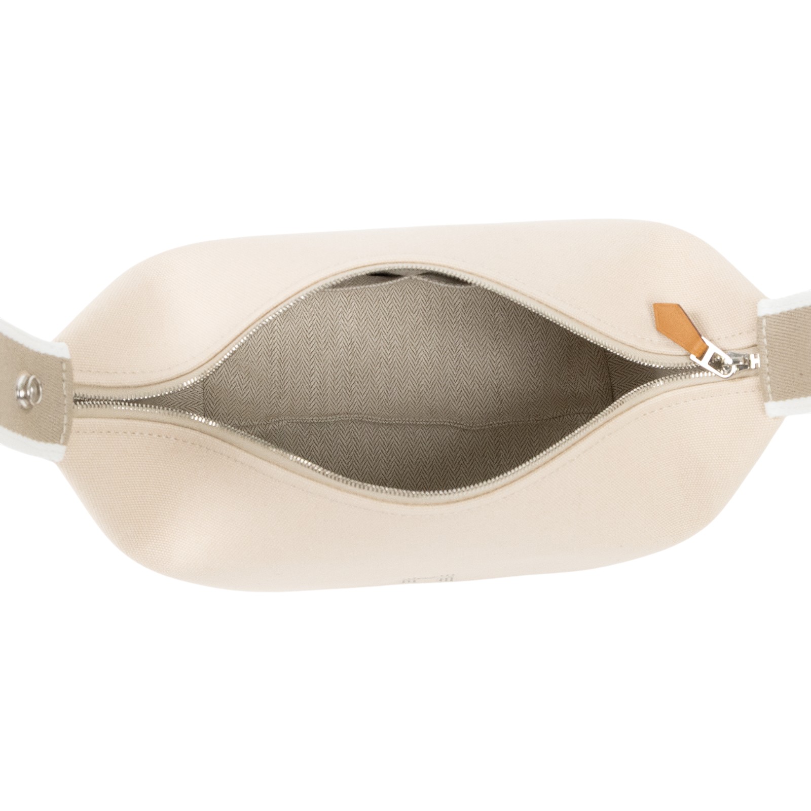 愛馬仕 Hermes Bride a Brac 小型 盥洗包 手提包 天然色 H104222Mv01 H104222M  購買證明