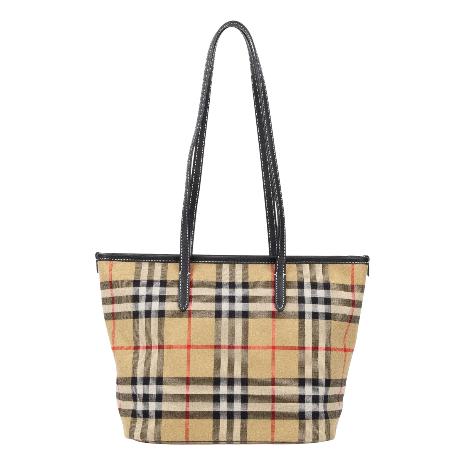 博柏利 BURBERRY 經典格紋 托特包 81120561 格紋托特 防塵袋