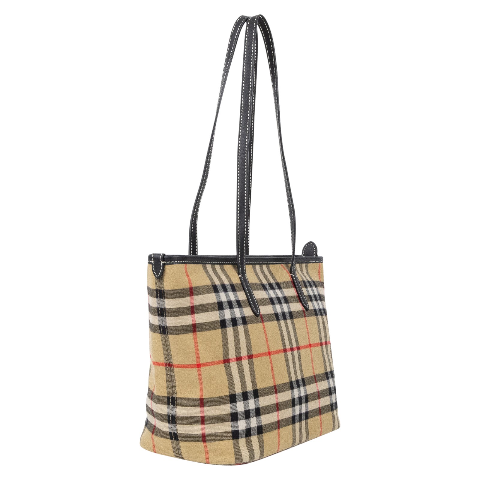 博柏利 BURBERRY 經典格紋 托特包 81120561 格紋托特 防塵袋