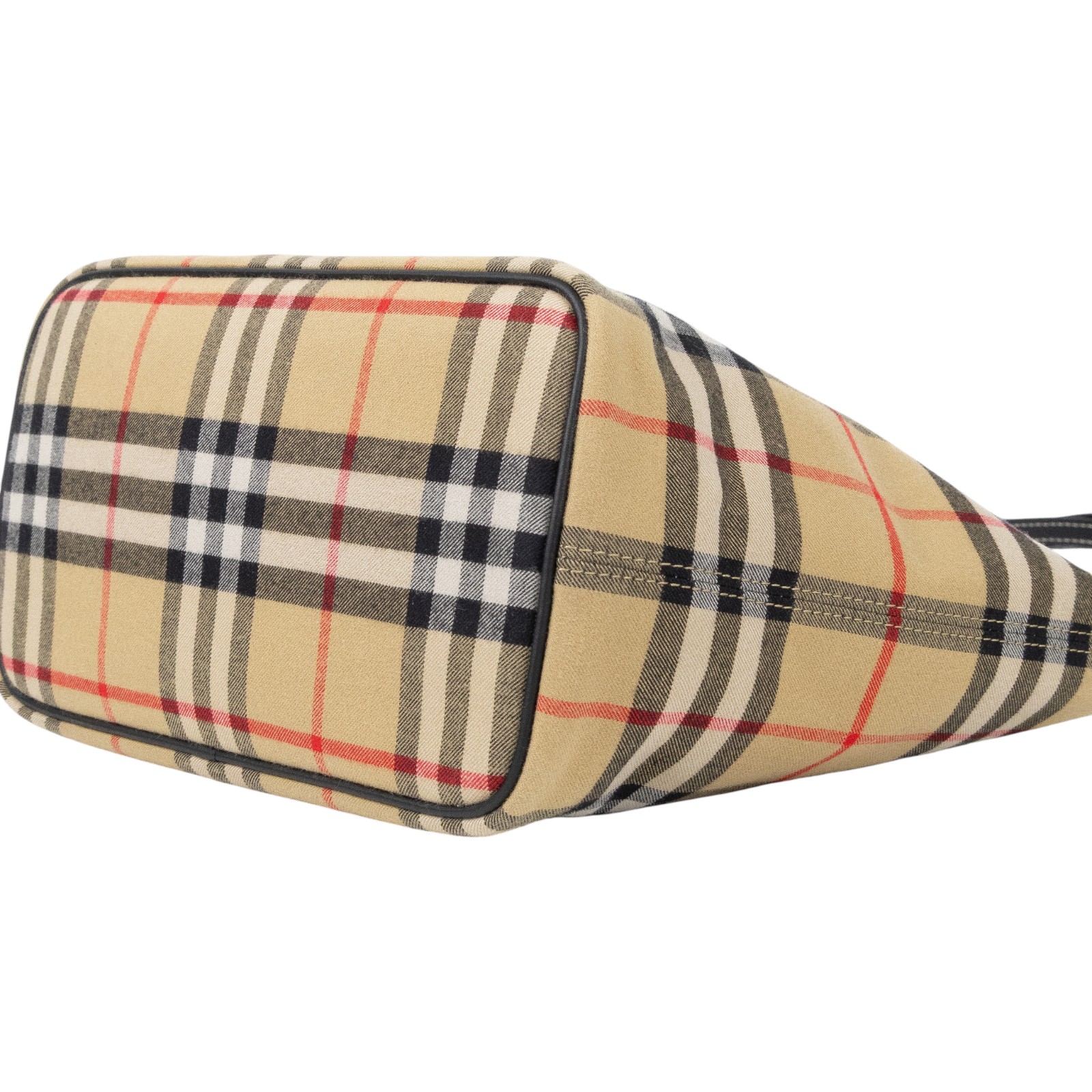 博柏利 BURBERRY 經典格紋 托特包 81120561 格紋托特 防塵袋