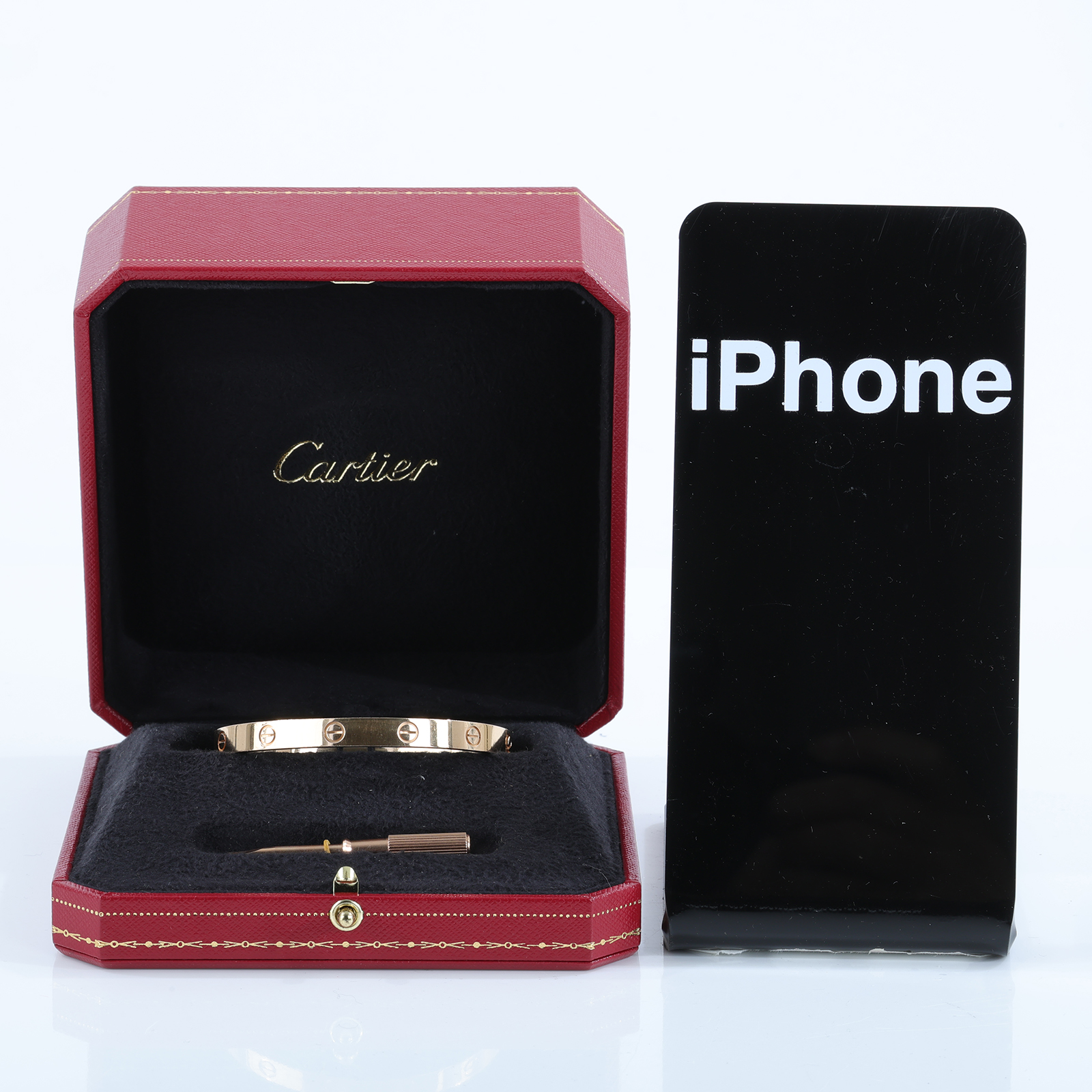 卡地亞 CARTIER LOVE手環 B6035618 RG LOVE手環 原廠盒子/保證卡/螺絲起子