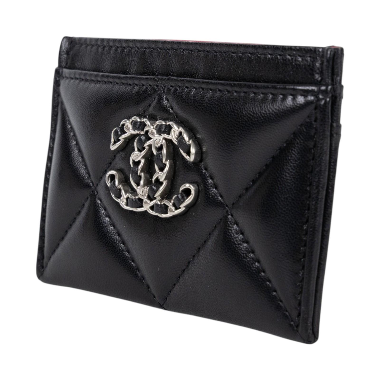 香奈兒 CHANEL 19 菱格紋 錢包 卡夾 AP1167 晶片款 黑19卡夾 防塵袋/原廠盒子