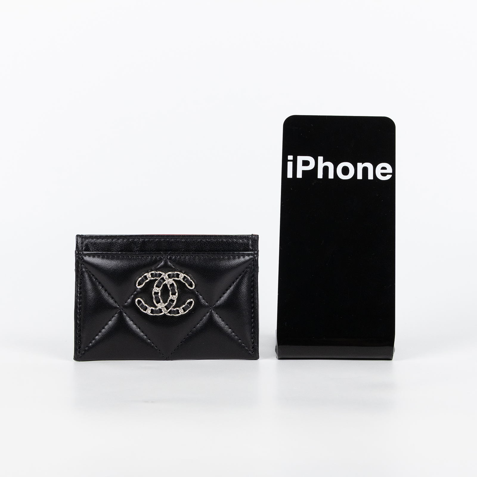 香奈兒 CHANEL 19 菱格紋 錢包 卡夾 AP1167 晶片款 黑19卡夾 防塵袋/原廠盒子