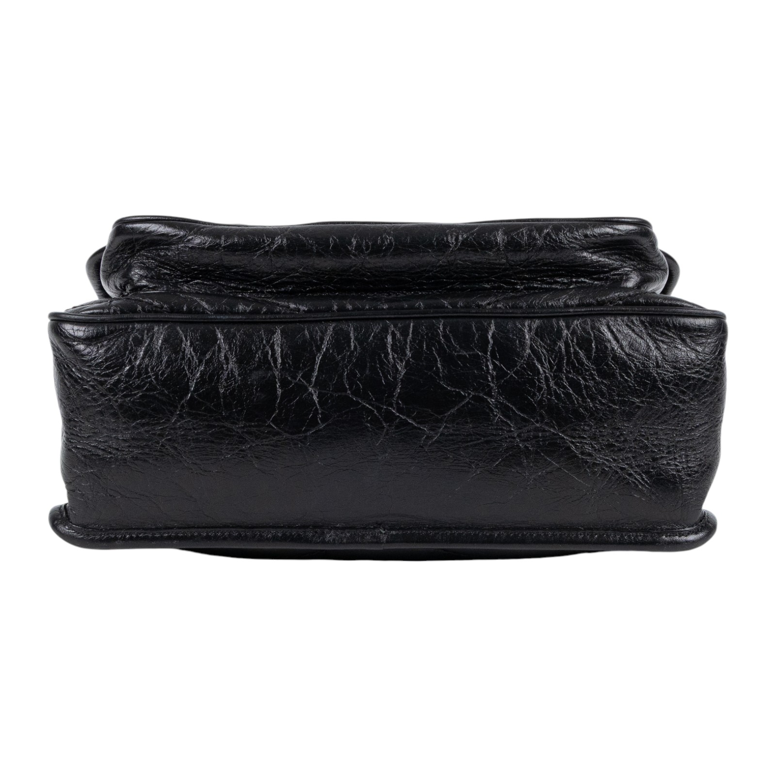 聖羅蘭 YSL SAINT LAURENT Niki 復古皮革 中型手袋 6331840EN08 黑SO BLACK NIKI 中號 無附屬品