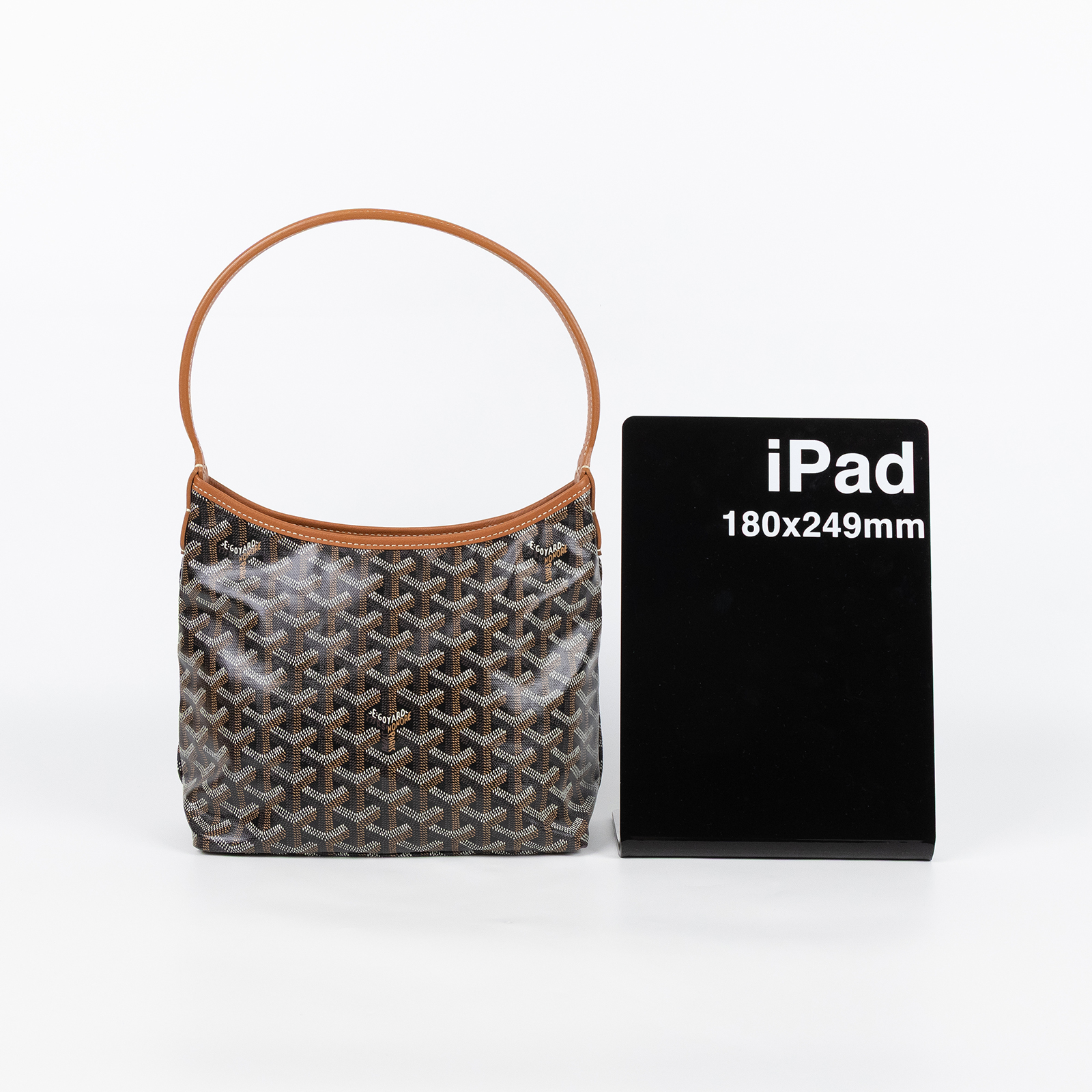 高雅德 GOYARD Bohème Hobo Bag PM 托特包 BOHEMEPMLTY 金棕/黑HOBO BOHEME PM 內袋/防塵袋/購買證明影本