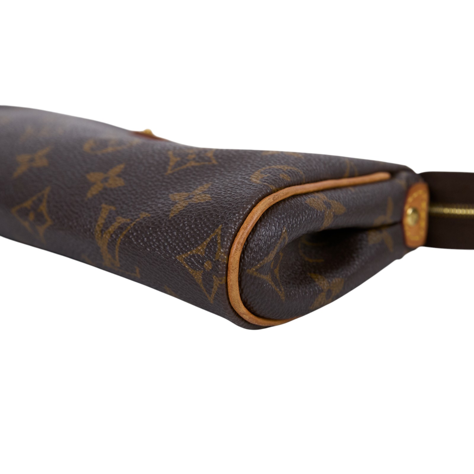 路易威登 LOUIS VUITTON Eva 經典帆布 鍊帶 小肩包 M95567 原花EVA 無附屬品