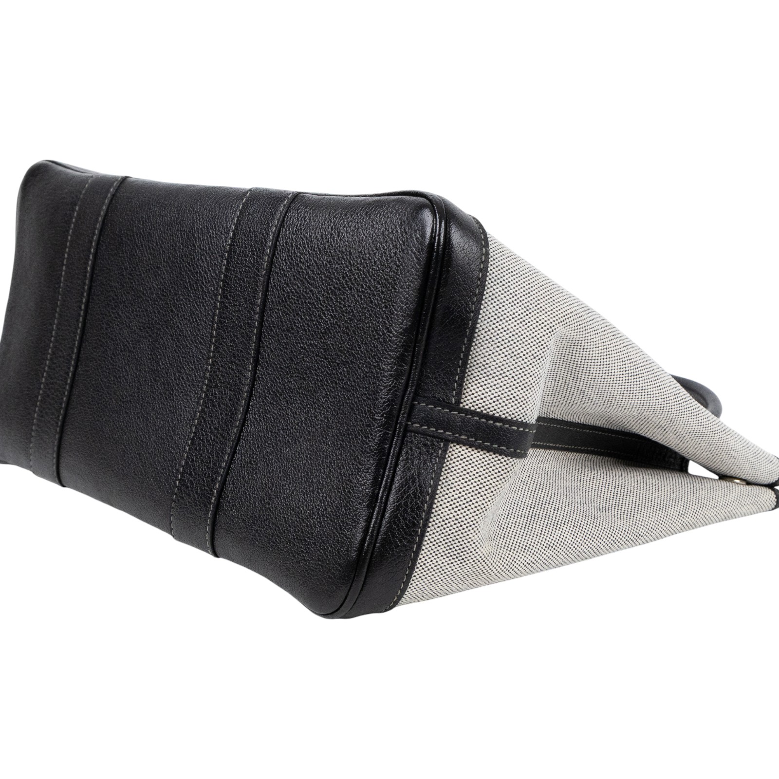 愛馬仕 Hermes Garden Party 花園派對包 36 GP36 口P刻 口P刻黑白帆布GARDEN PARTY36 防塵袋