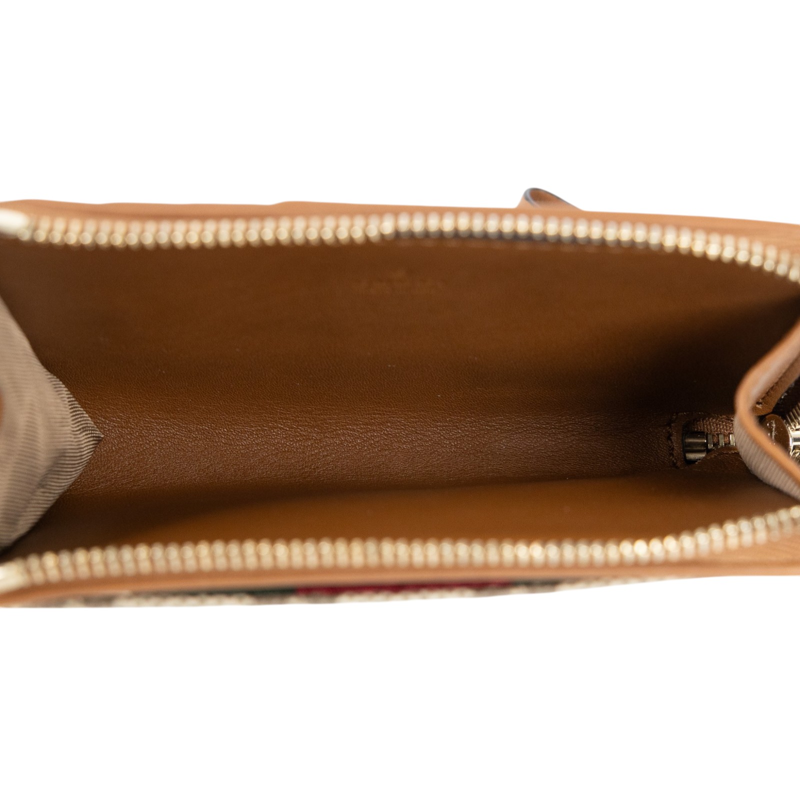 古馳 GUCCI GG Emblem 拉鍊卡包 821804 FAD6L 棕色GG拉鍊卡包 原廠盒子