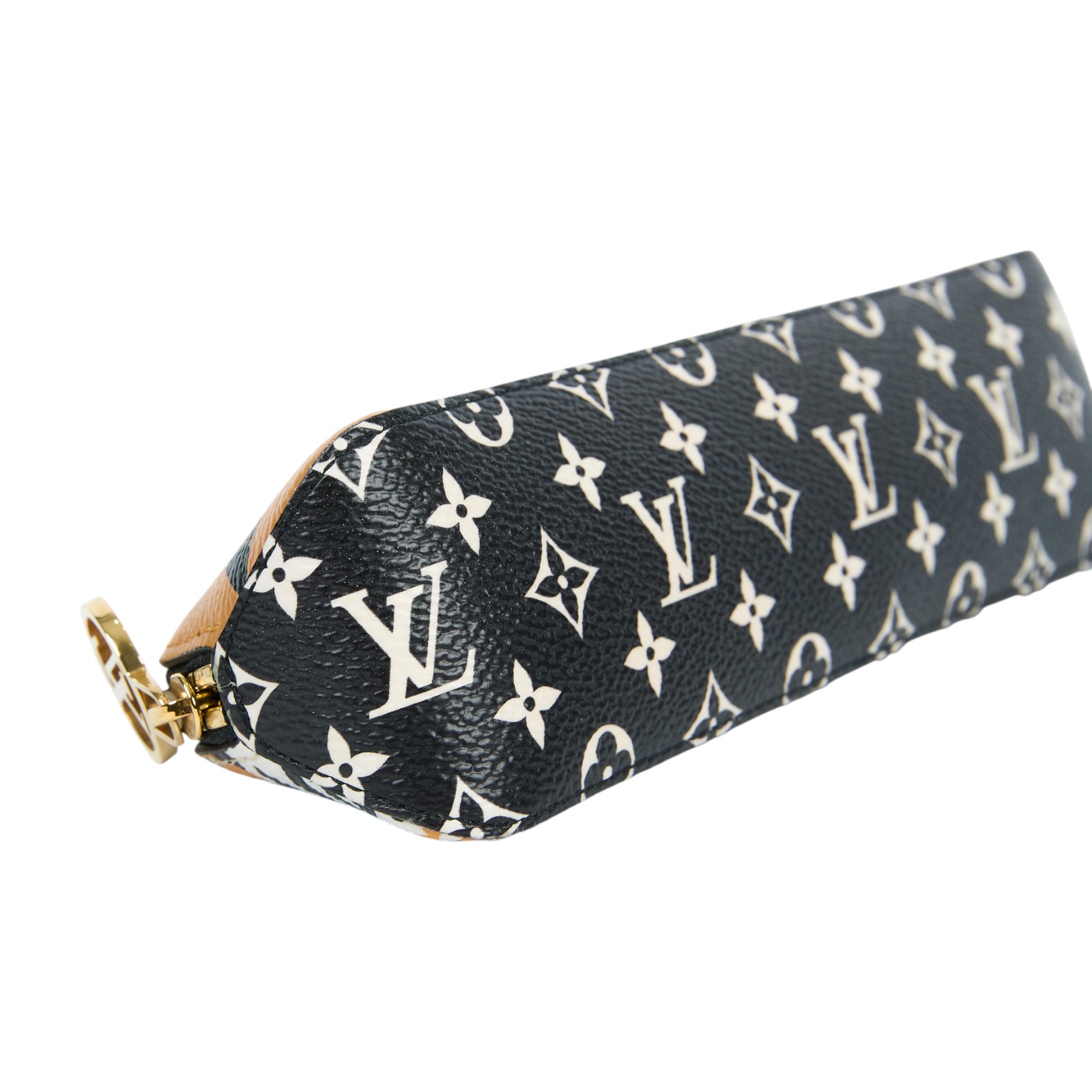 路易威登 LOUIS VUITTON Trousse Elisabeth 鉛筆盒 筆袋 GI0391 豹紋鉛筆盒 無附屬品