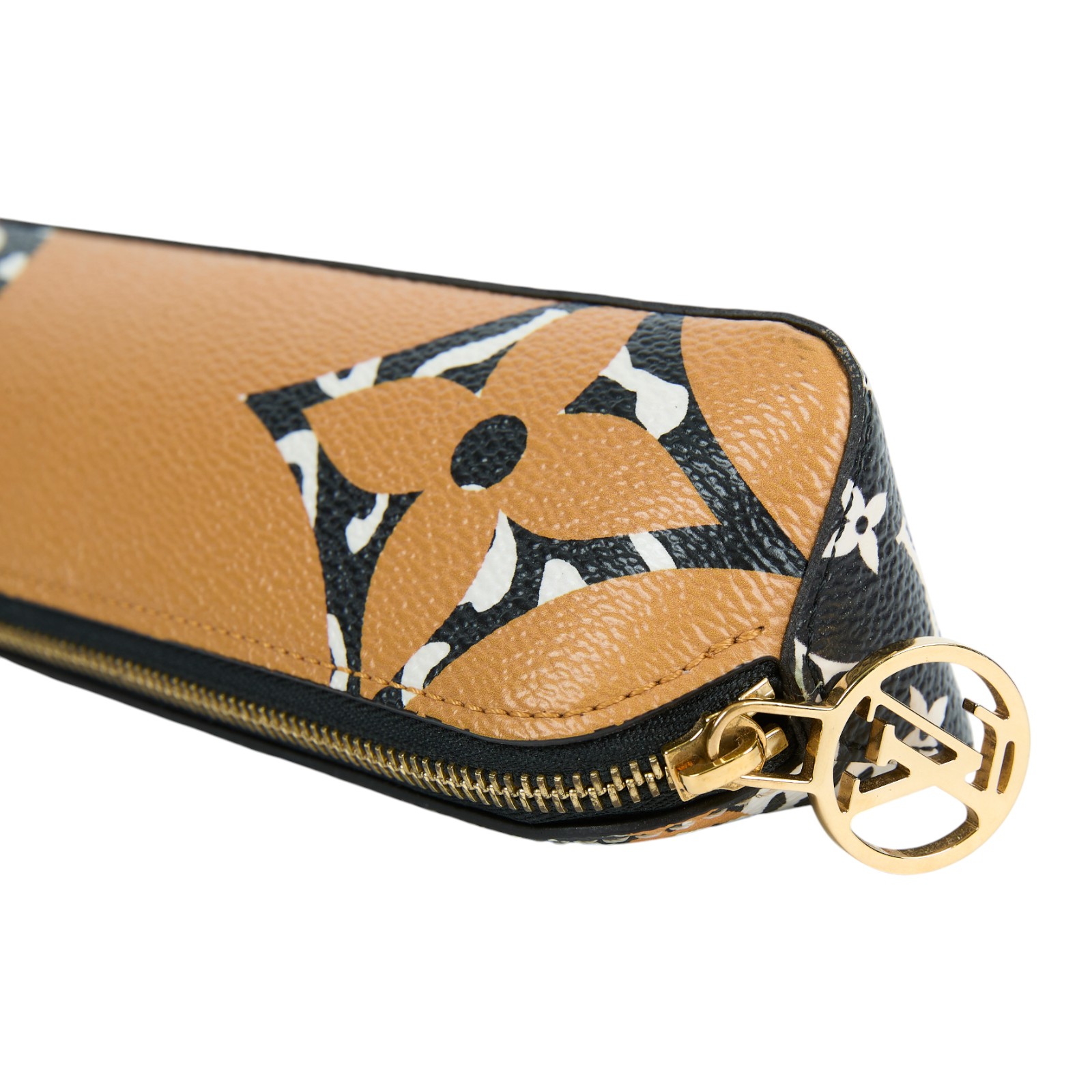 路易威登 LOUIS VUITTON Trousse Elisabeth 鉛筆盒 筆袋 GI0391 豹紋鉛筆盒 無附屬品