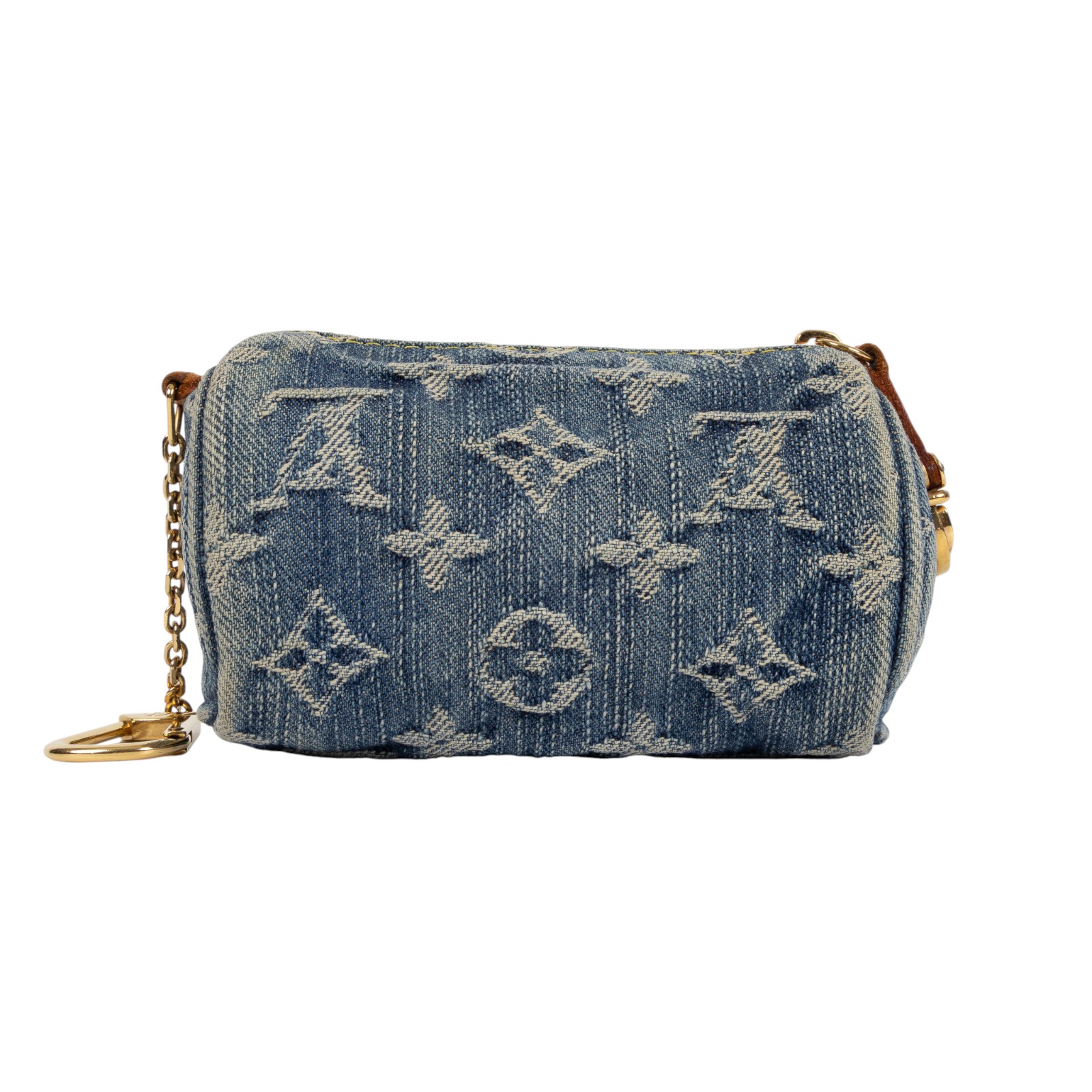 路易威登 LOUIS VUITTON Truth Speedy PM 零錢包 掛飾 M95082 牛仔零錢包掛飾 無附屬品