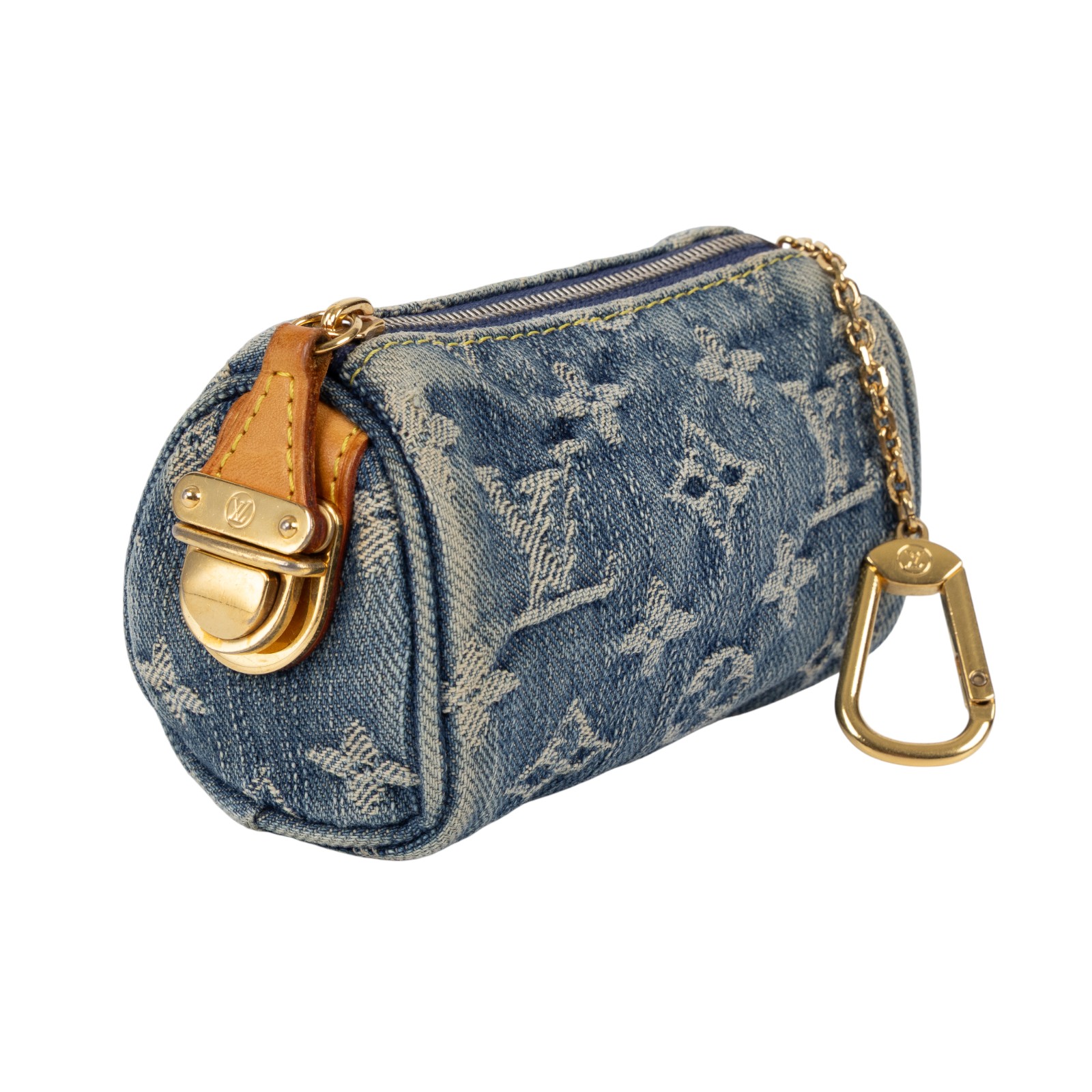 路易威登 LOUIS VUITTON Truth Speedy PM 零錢包 掛飾 M95082 牛仔零錢包掛飾 無附屬品