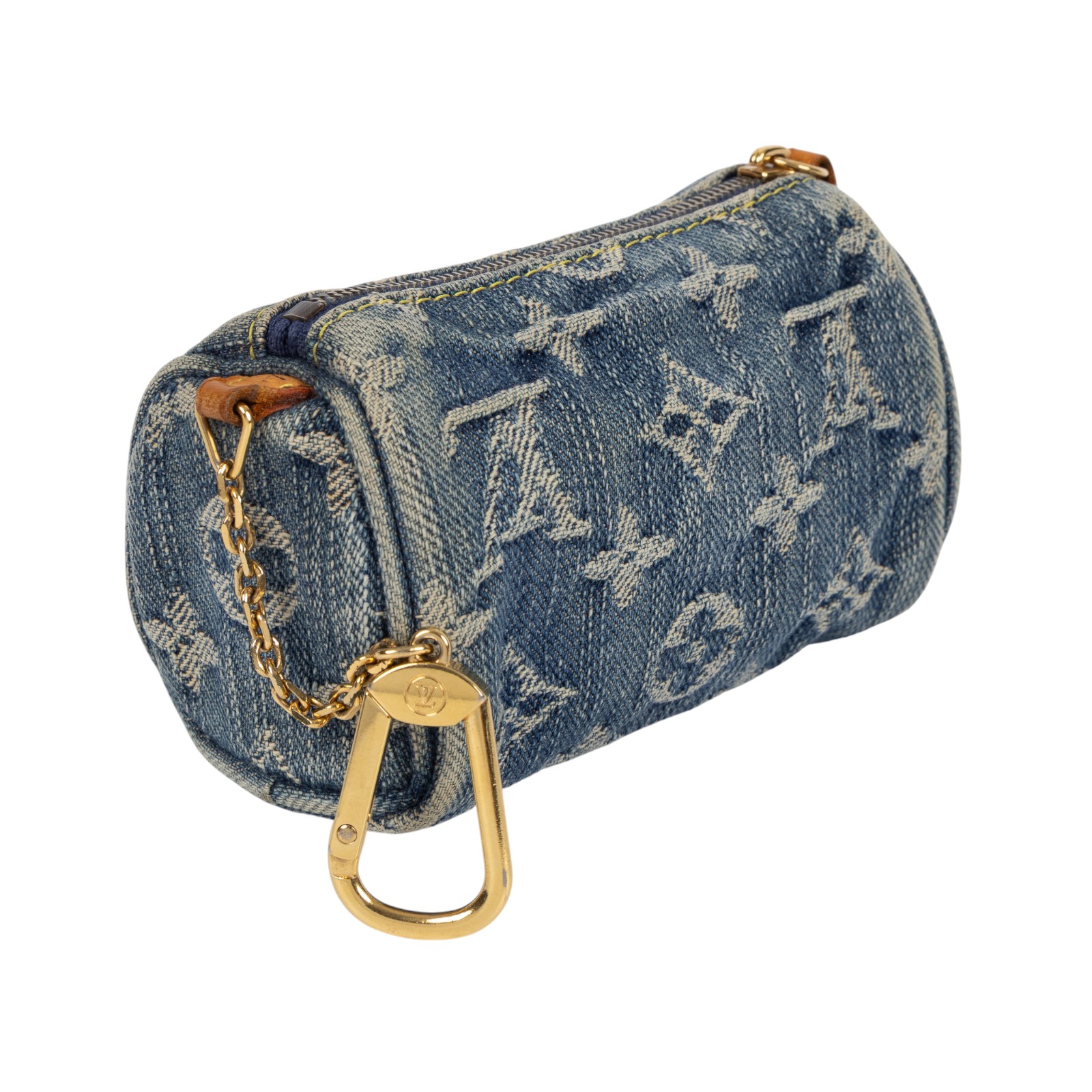 路易威登 LOUIS VUITTON Truth Speedy PM 零錢包 掛飾 M95082 牛仔零錢包掛飾 無附屬品