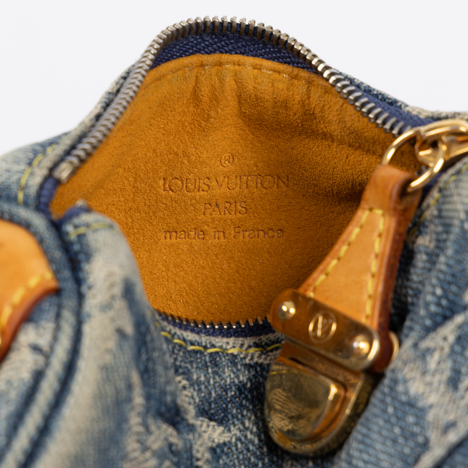 路易威登 LOUIS VUITTON Truth Speedy PM 零錢包 掛飾 M95082 牛仔零錢包掛飾 無附屬品