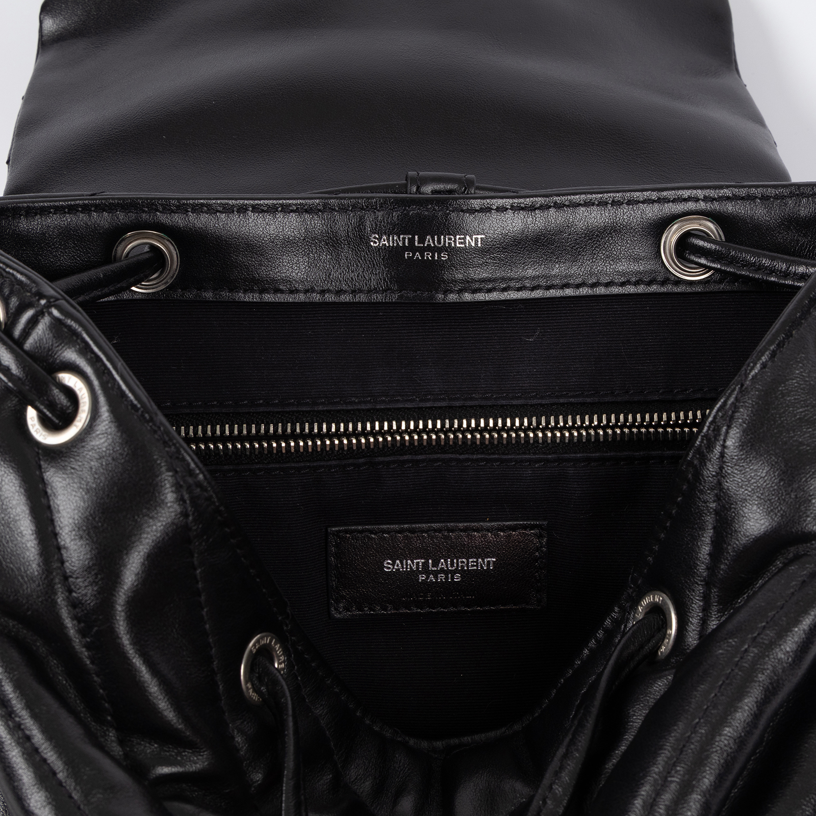 聖羅蘭 YSL SAINT LAURENT LouLou 後背包 銀色五金 487220DV706  LOULOU後背包 無附屬品