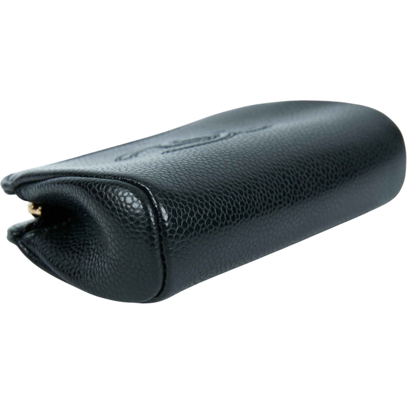 香奈兒 CHANEL CC LOGO 手拿包 化妝包 A7052623 黑雙C零錢包 無附屬品