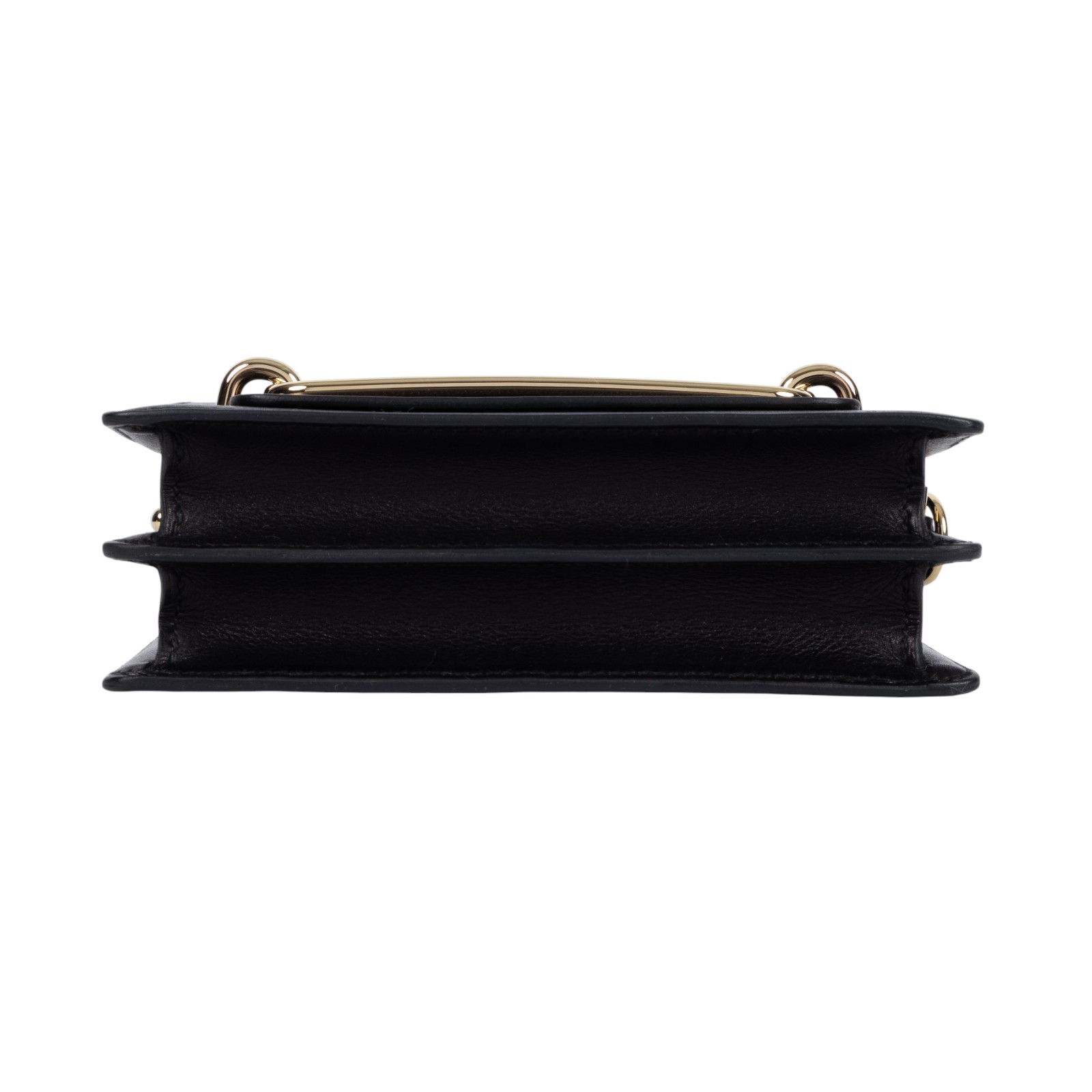 愛馬仕 Hermes Roulis 豬鼻子 斜背包 18 Mini 金色五金 黑色 H071205CP89 /  原廠盒子/購買證明/防塵袋