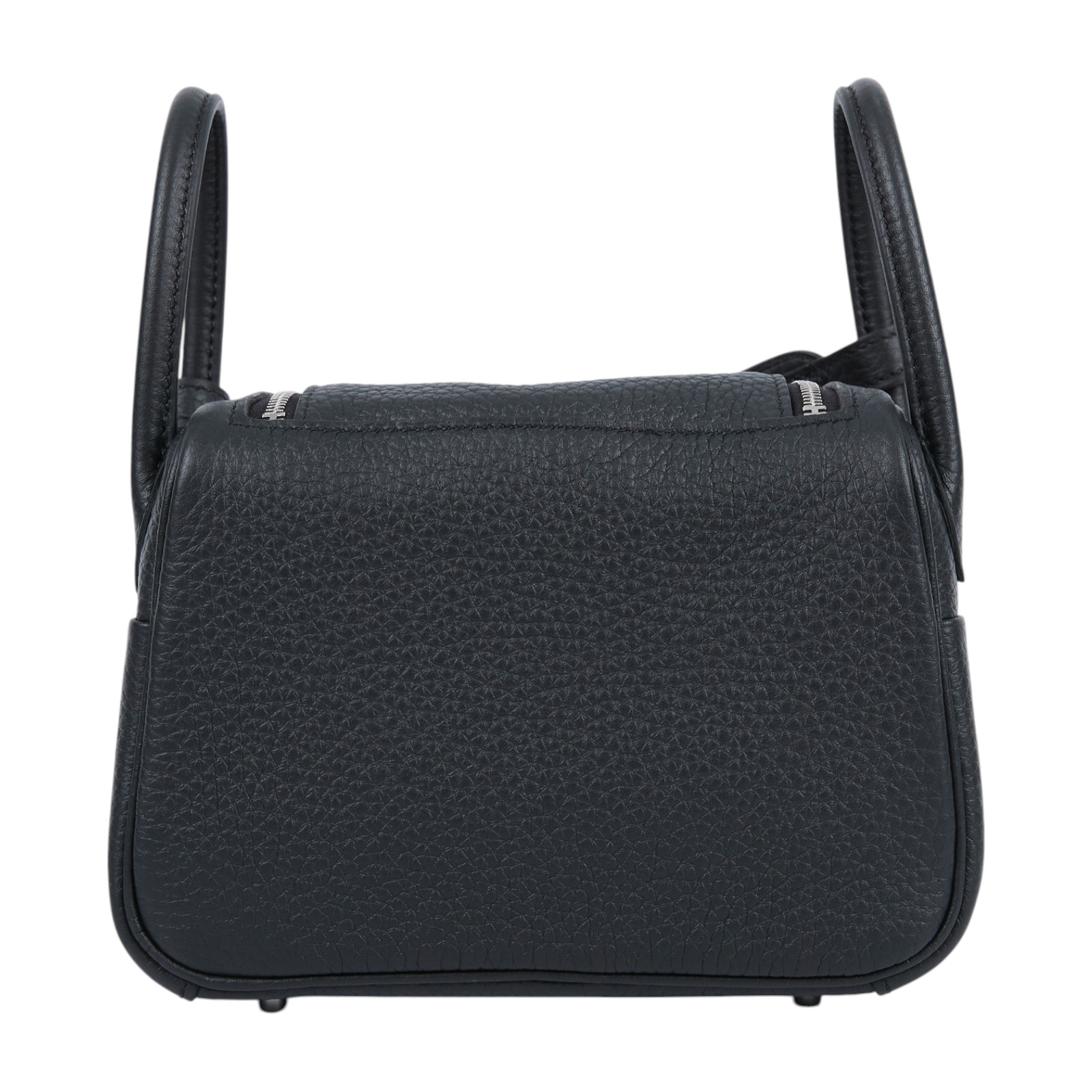 愛馬仕 Hermes Lindy II 琳迪包 迷你 銀色五金 黑色 H085956CK89 /  原廠盒子/購買證明/防塵袋