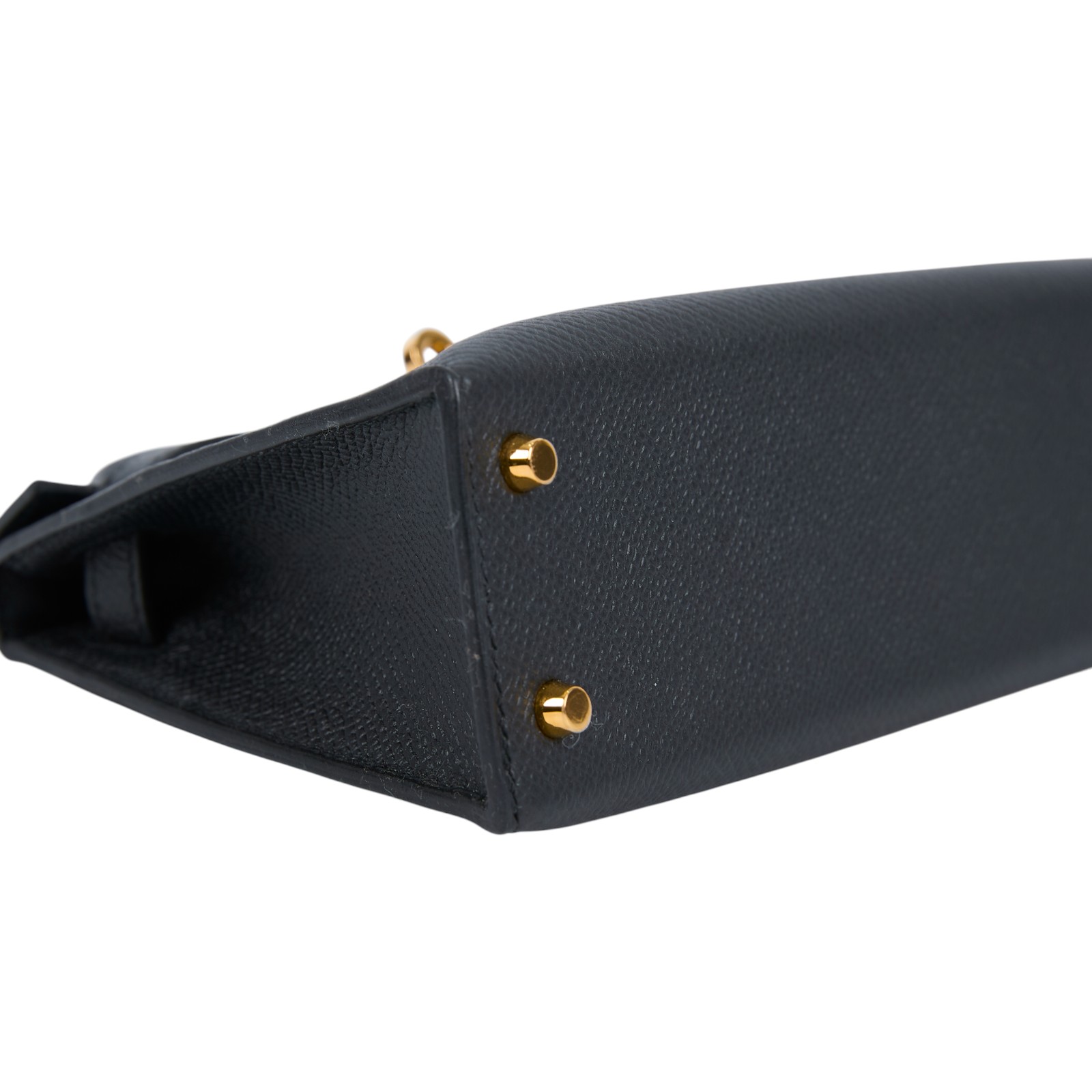 愛馬仕 Hermes Kelly Bag 凱莉包 mini II 金色五金 黑色 H071302CC89 /H071302CC 89  原廠盒子/購買證明/防塵袋