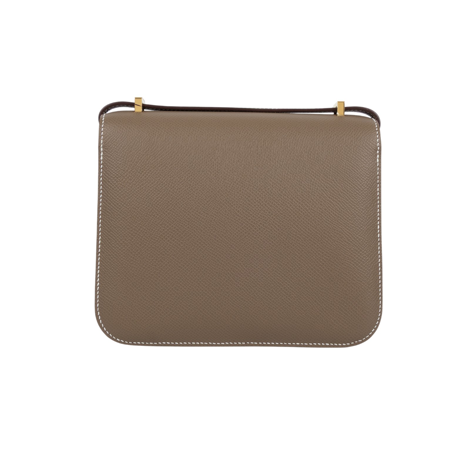 愛馬仕 Hermes Constance Bag 康康包 MIni 18 金色五金 大象灰 H056347CC18 /  原廠盒子/購買證明/防塵袋