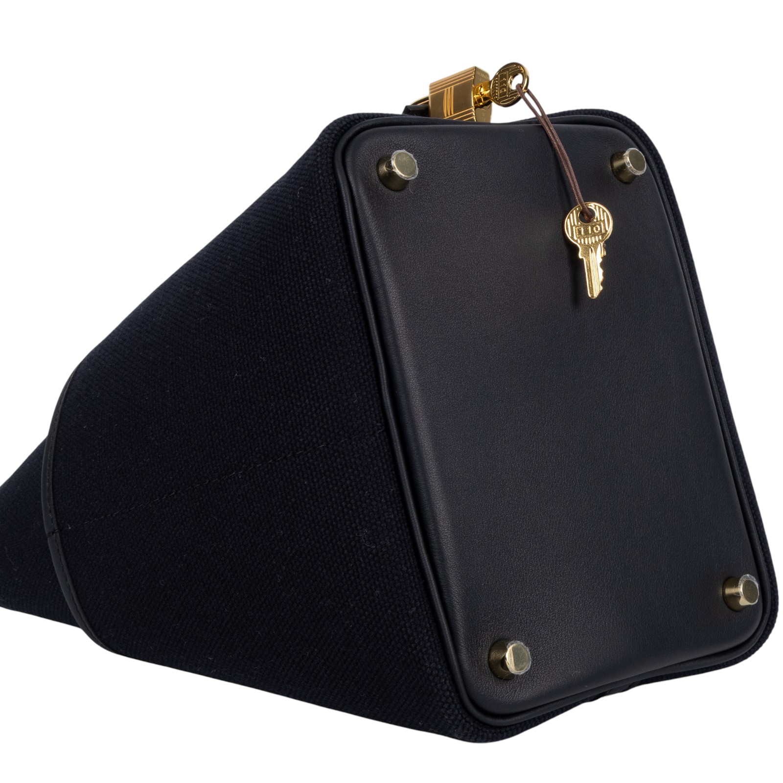 愛馬仕 Hermes Picotin Lock 18 菜籃子包 金色五金 黑色 H083189CCAA /   原廠盒子/購買證明/防塵袋/鎖組