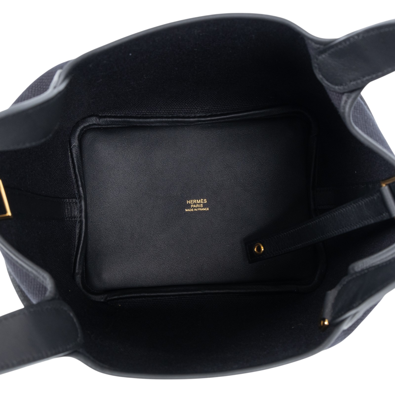 愛馬仕 Hermes Picotin Lock 18 菜籃子包 金色五金 黑色 H083189CCAA /   原廠盒子/購買證明/防塵袋/鎖組