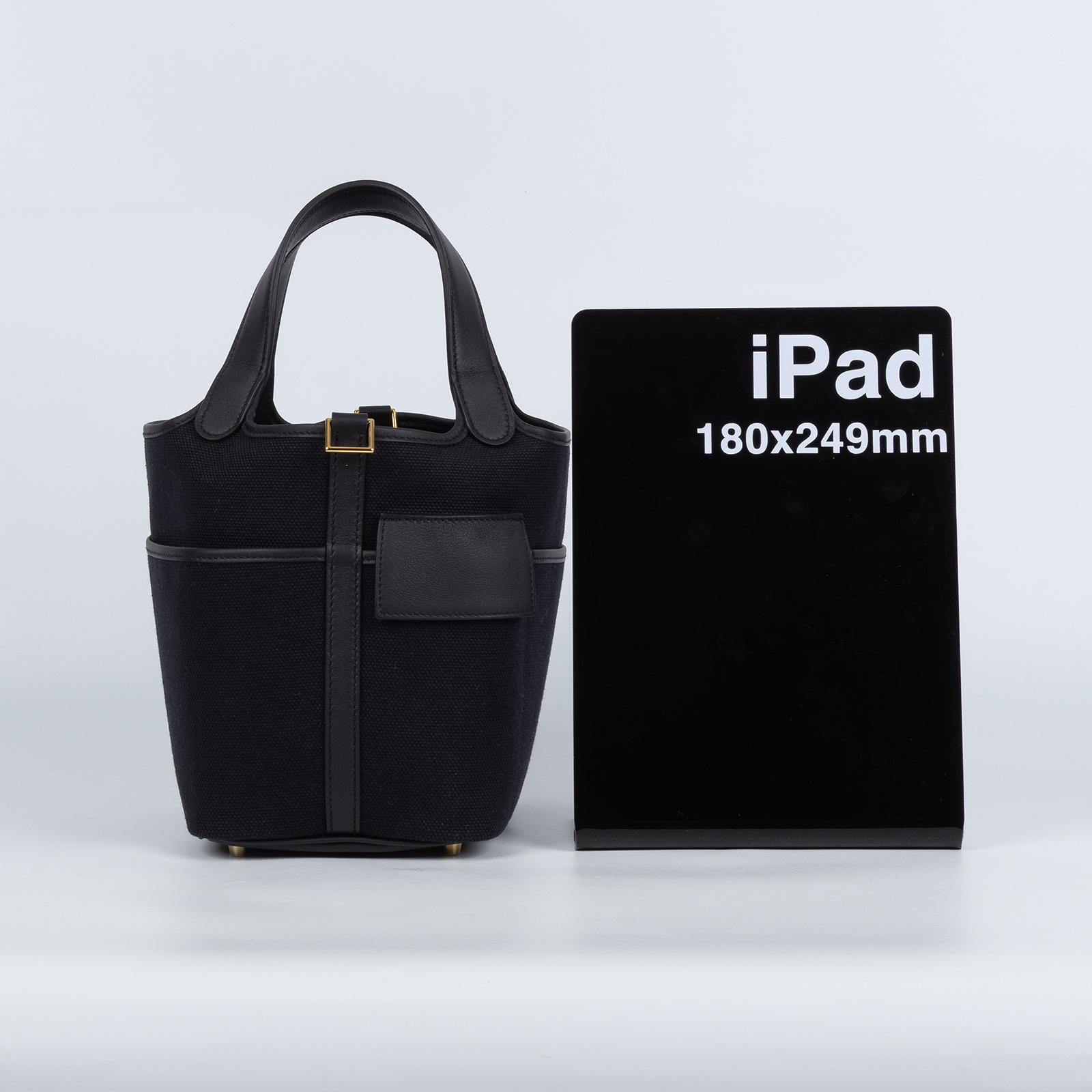 愛馬仕 Hermes Picotin Lock 18 菜籃子包 金色五金 黑色 H083189CCAA /   原廠盒子/購買證明/防塵袋/鎖組