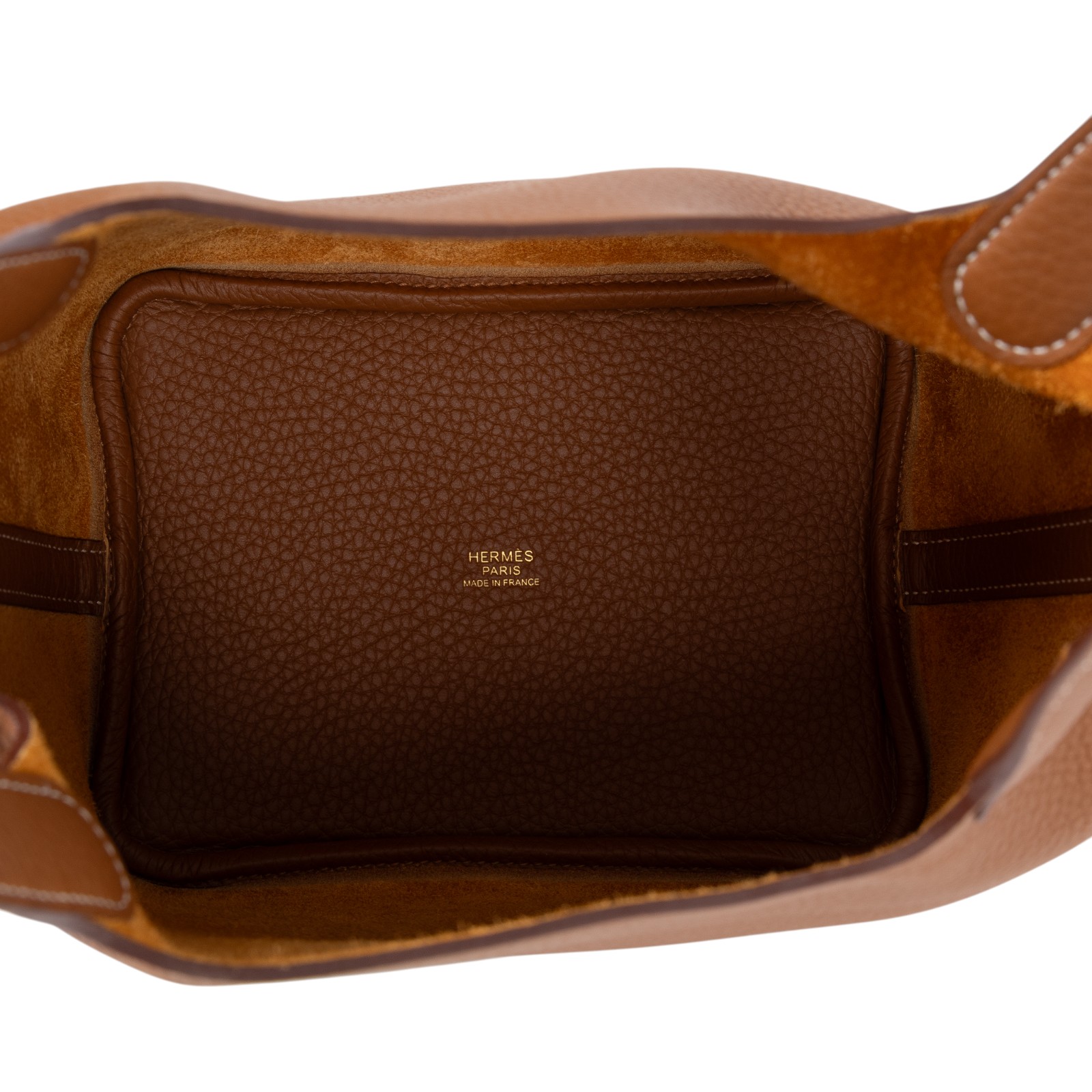 愛馬仕 Hermes Picotin Lock 18 菜籃子包 金色五金 金棕 H056289CC37 /  盒子 防塵袋 購買證明 鎖組