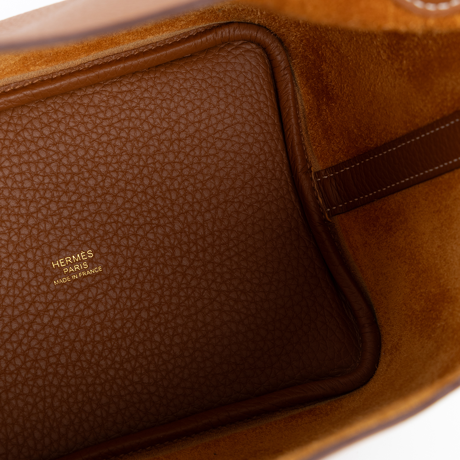 愛馬仕 Hermes Picotin Lock 18 菜籃子包 金色五金 金棕 H056289CC37 /  盒子 防塵袋 購買證明 鎖組