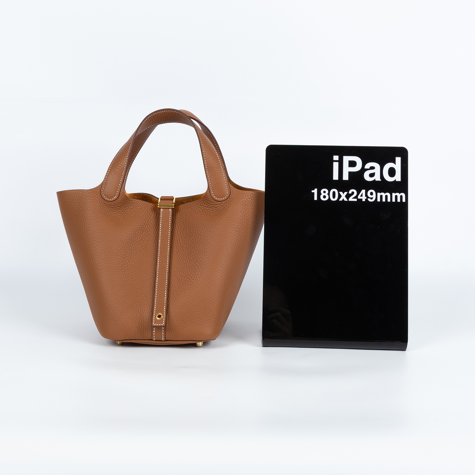 愛馬仕 Hermes Picotin Lock 18 菜籃子包 金色五金 金棕 H056289CC37 /  盒子 防塵袋 購買證明 鎖組