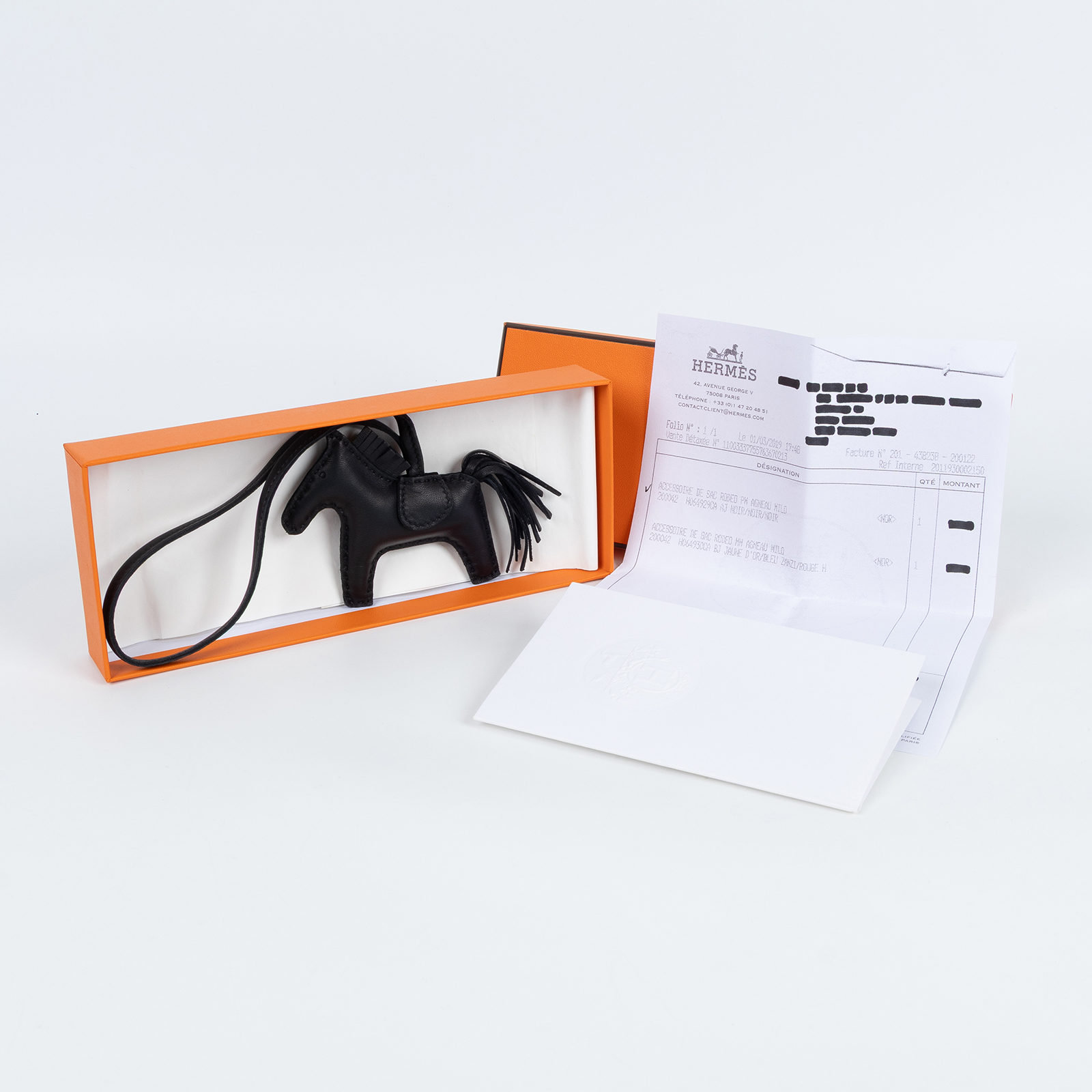 愛馬仕 Hermes Rodeo PM 飛馬 吊飾 黑色 H064929CAAJ /H064929CA RODEO PM 黑 原廠盒子/購買證明