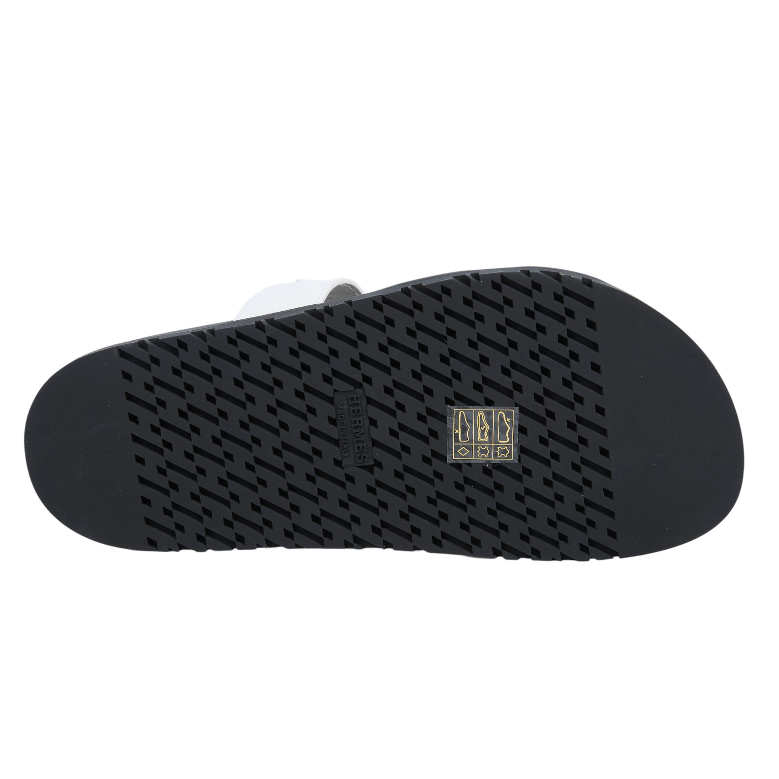 愛馬仕 Hermes Chypre 涼鞋 自然色 淺米色 H211114Zv90380 H211114Z 黑白二舊拖 #38 原廠盒子/購買證明/防塵袋