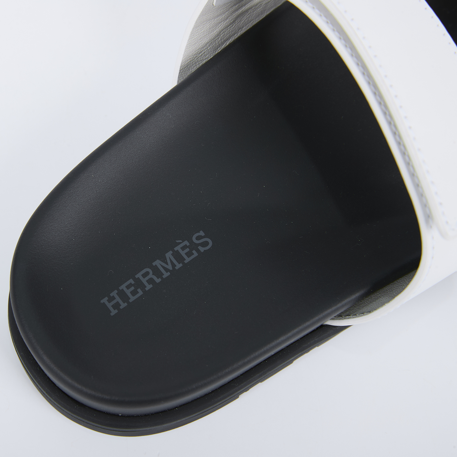 愛馬仕 Hermes Chypre 涼鞋 自然色 淺米色 H211114Zv90380 H211114Z 黑白二舊拖 #38 原廠盒子/購買證明/防塵袋