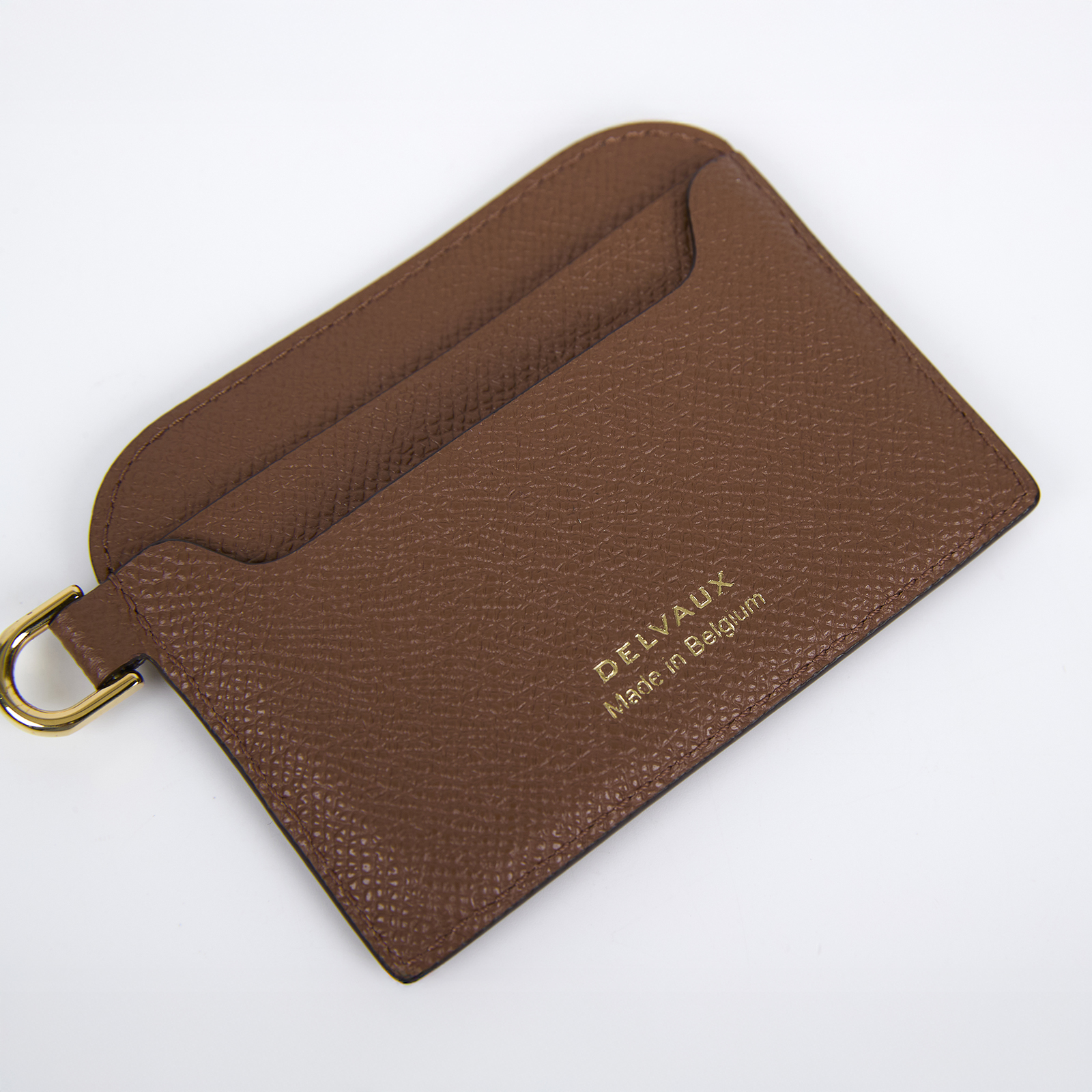 德爾沃 DELVAUX  Vagabond Long Wallet 錢包 長夾 AB0648BKN030CDG 棕色卡套 原廠盒子/防塵袋/保書